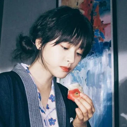 沈月〡女生头像清纯甜美纯欲清新可爱背景图
