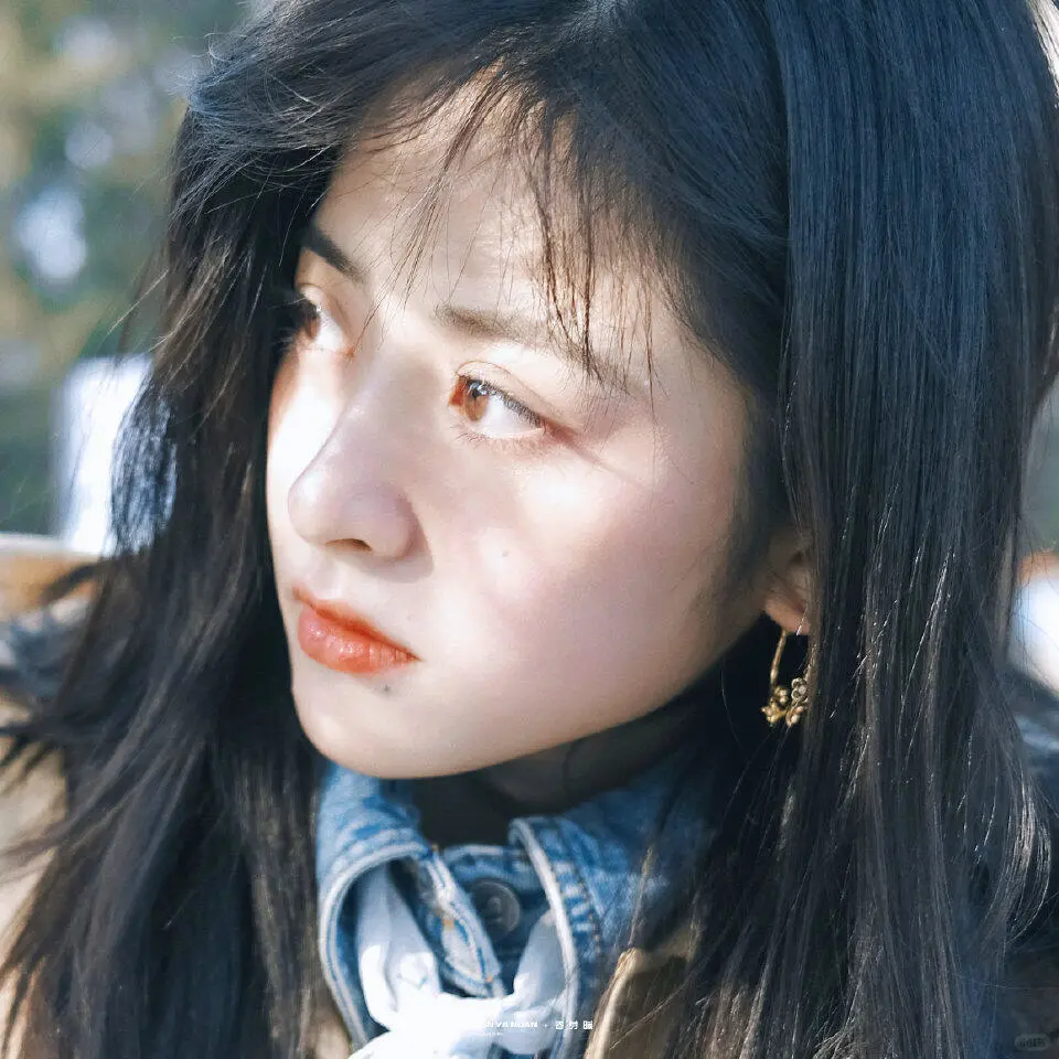 沈月〡女生头像清纯甜美纯欲清新可爱背景图