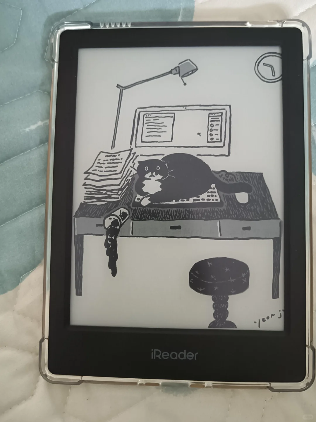 iReader它什么时候出现裂痕的