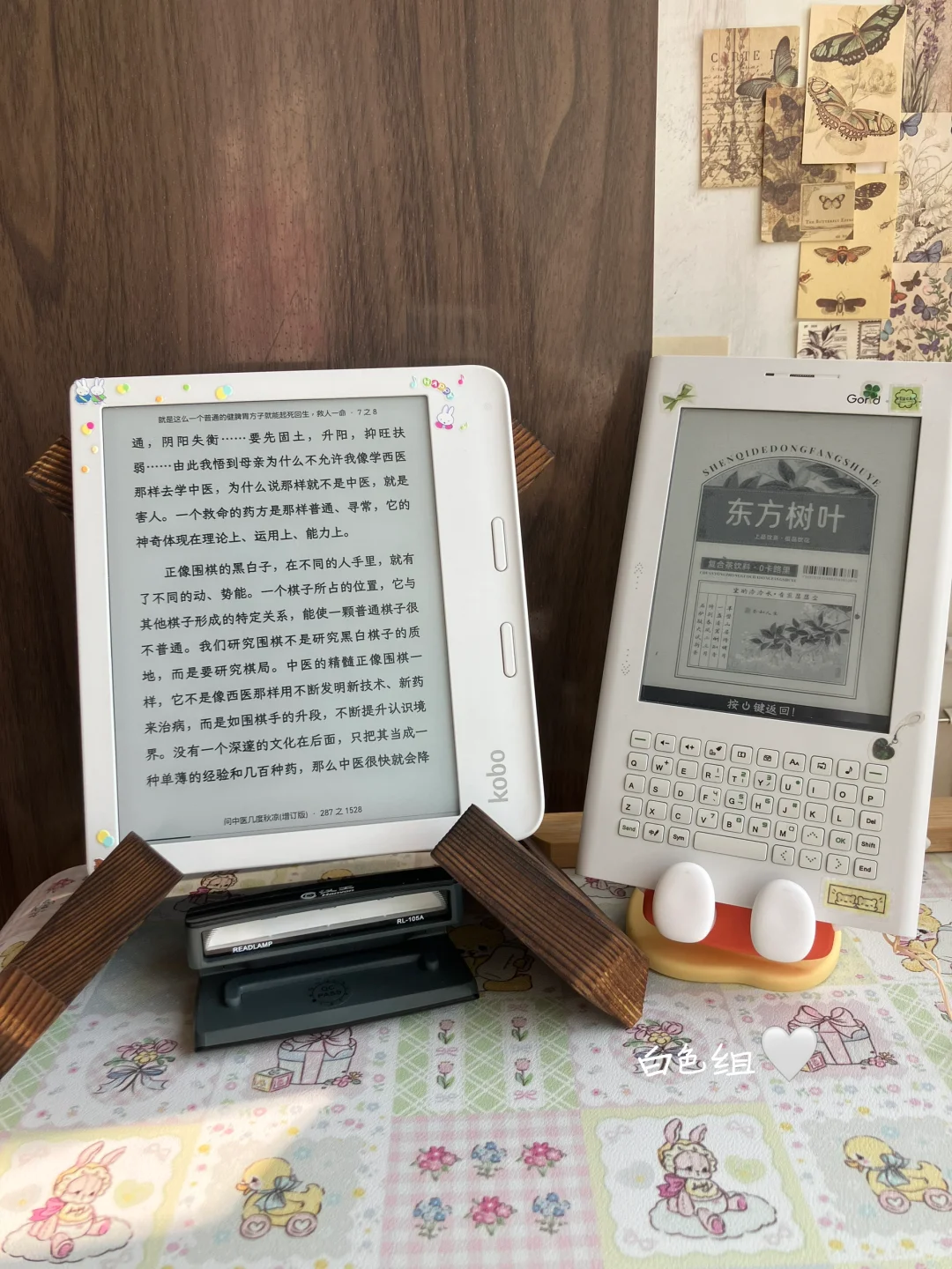 ՞ ⸝⸝> ̫ <⸝⸝ ՞⸜ ♡ 墨水屏的令人安心的配置