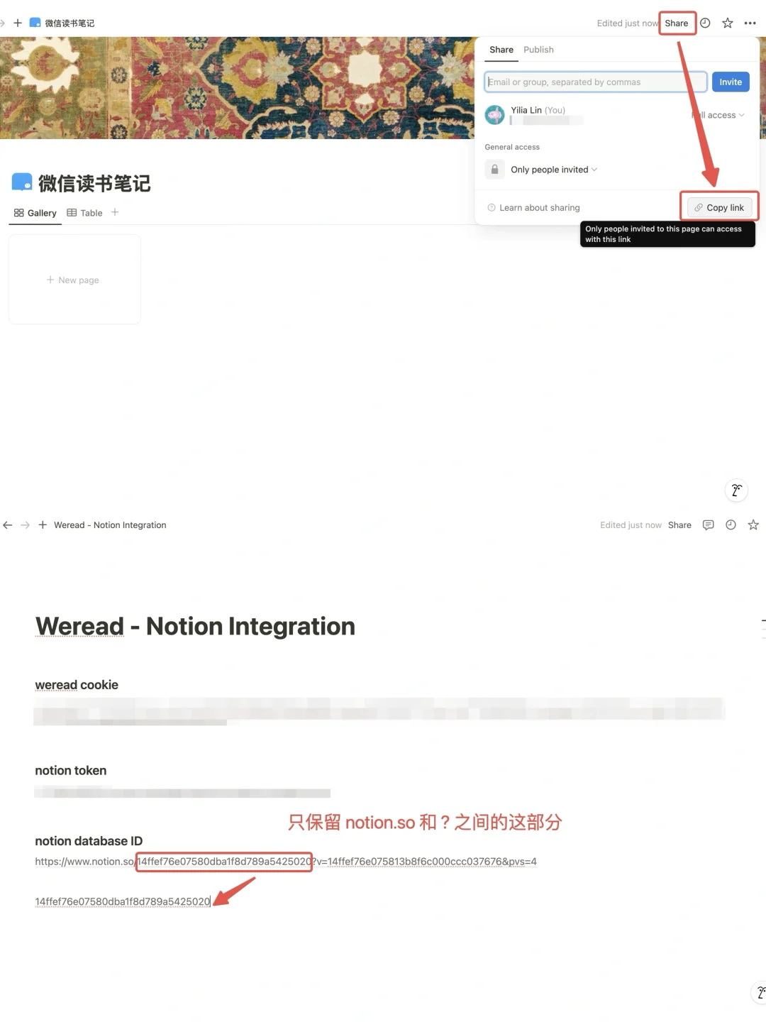 王炸组合｜Notion + 微信读书 + Zlib