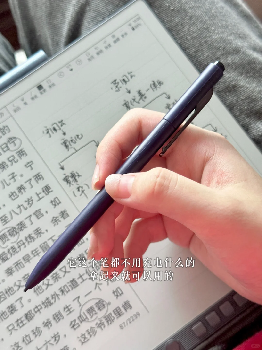 墨水屏真的轻负高效！