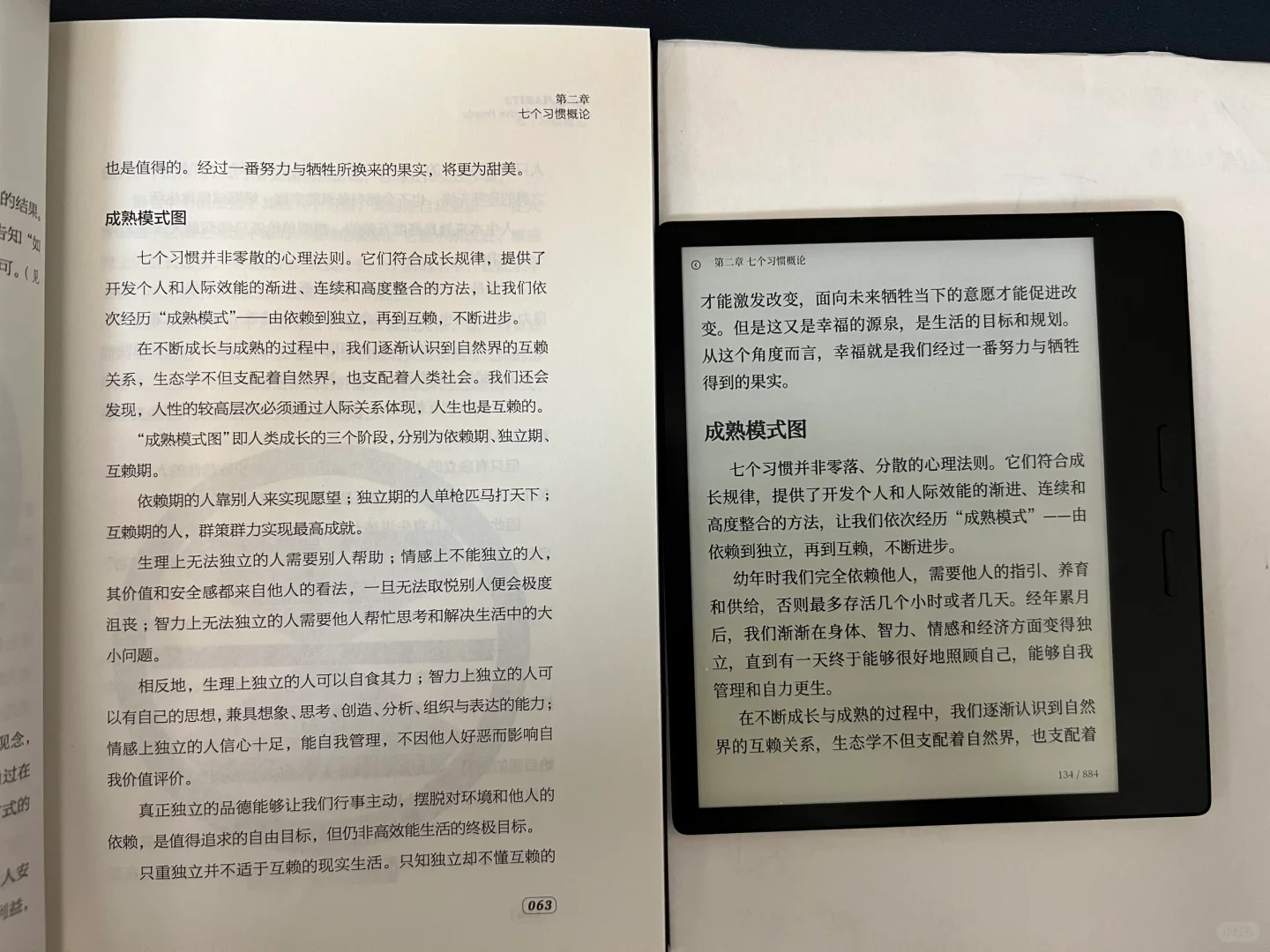 体验7寸电纸书Ocean3一周之后