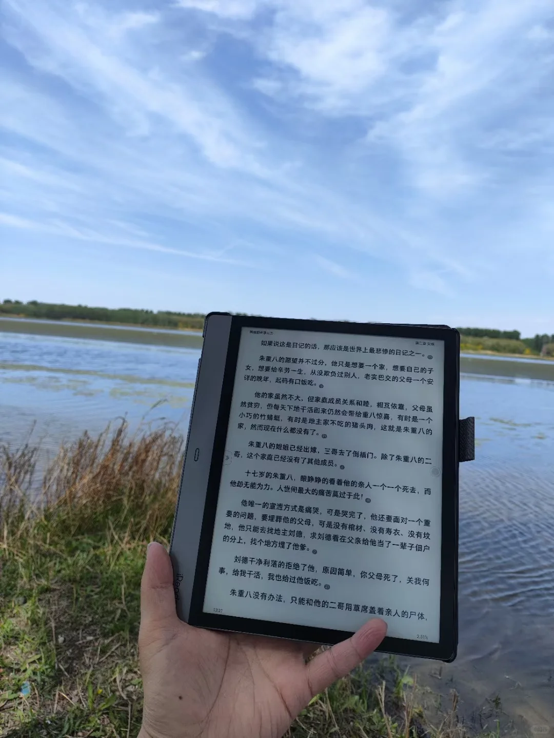 阳光和阅读器氛围感绝了