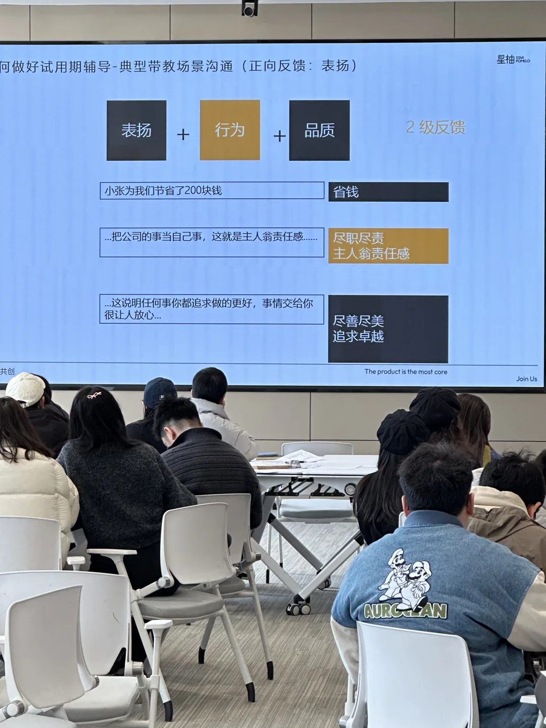 星柚实习生/导师带教培训课程现场🧑‍🏫