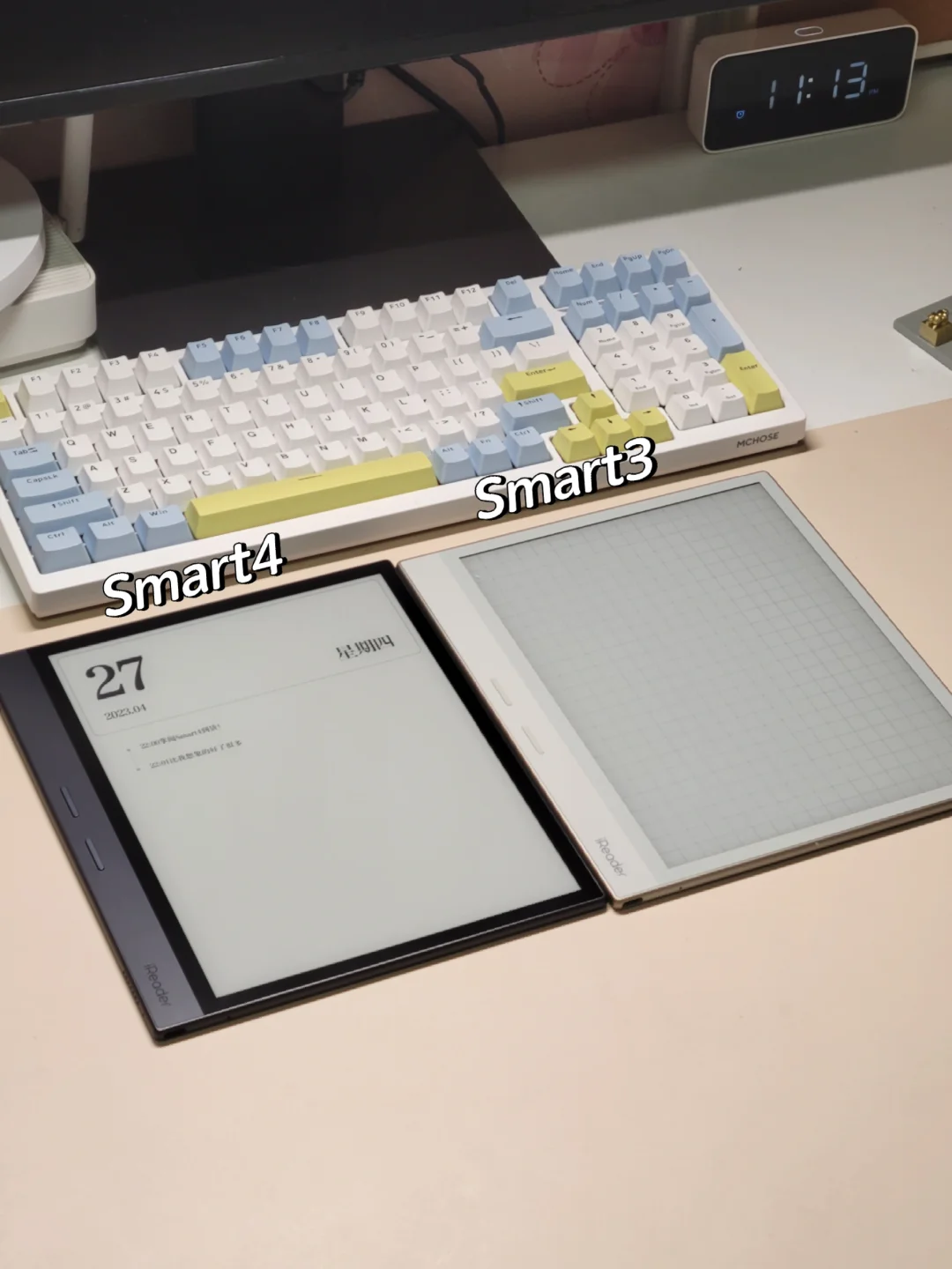掌阅Smart4到货！比3进步了好多！