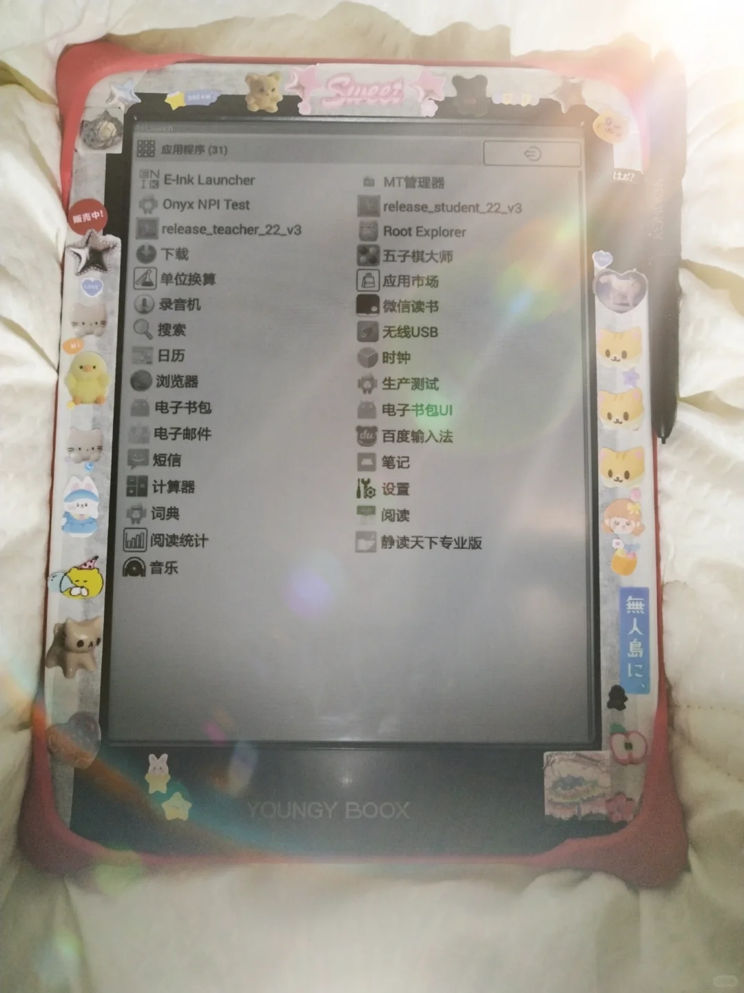 我的第一台大号阅读器੭ ᐕ)੭*⁾⁾