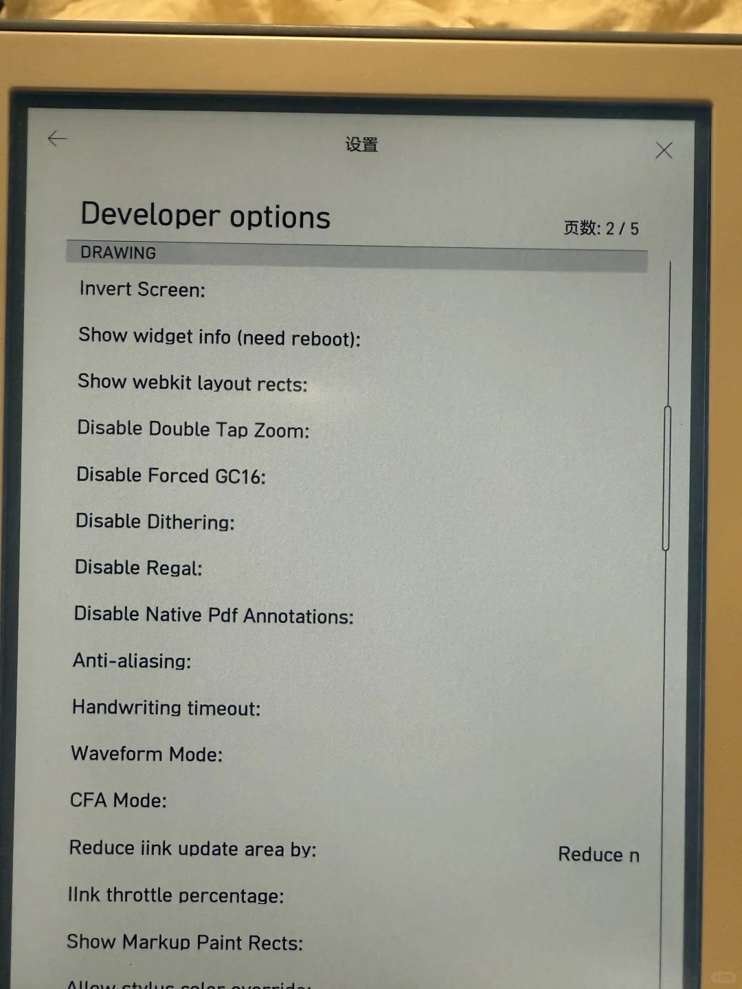 Kobo的developer mode一定要记得打开哦