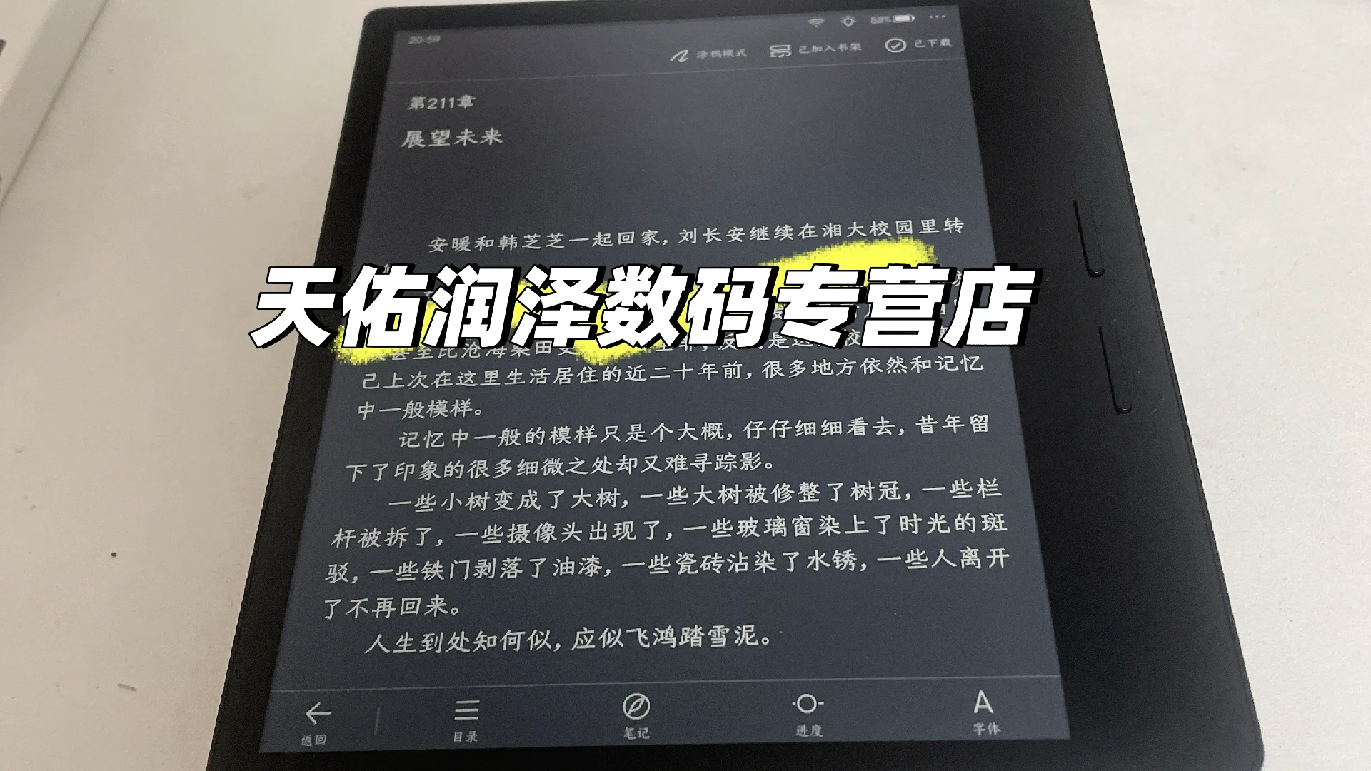 掌阅长续航版到手