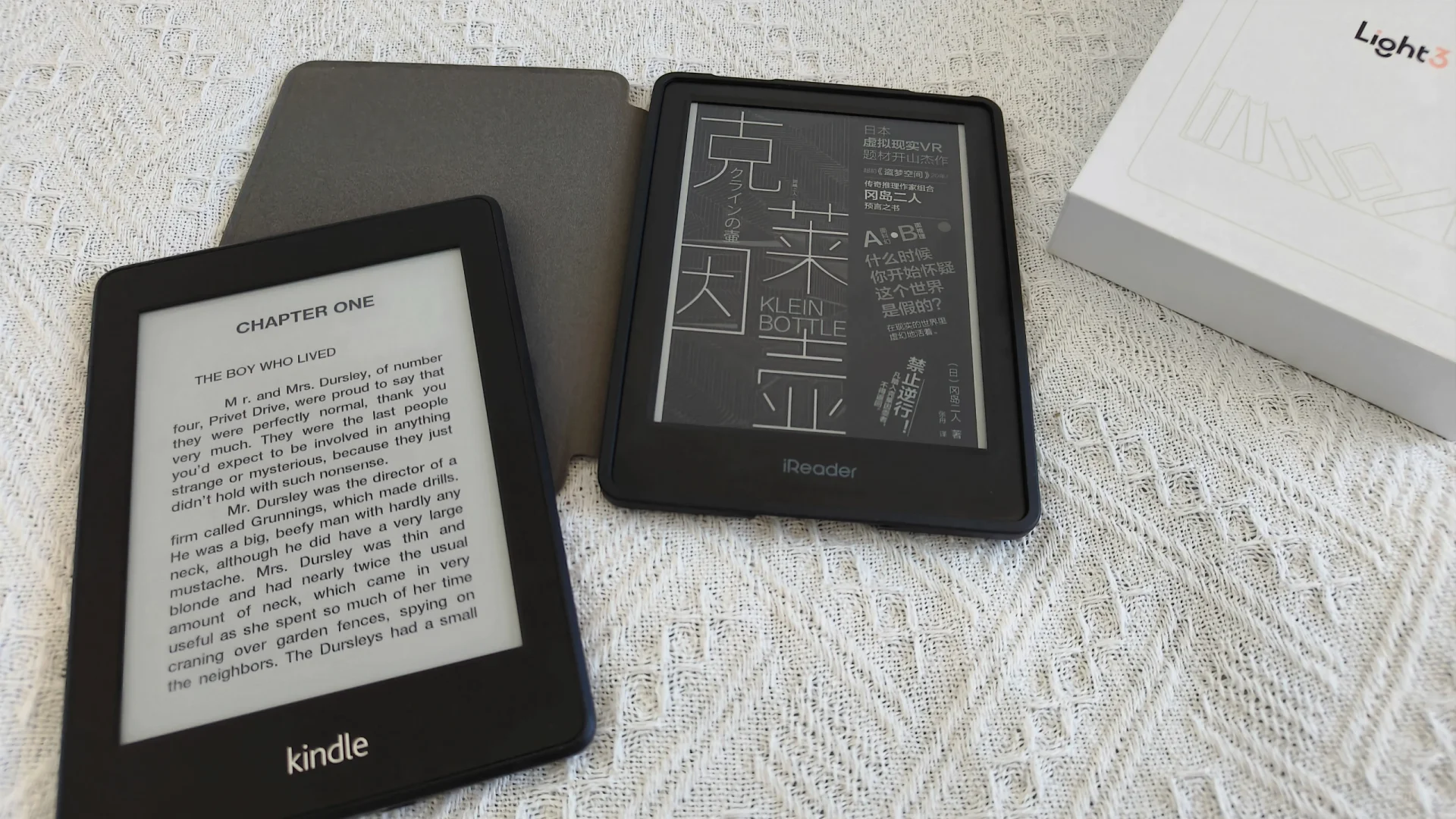浅记录一下iReader Light3使用体验