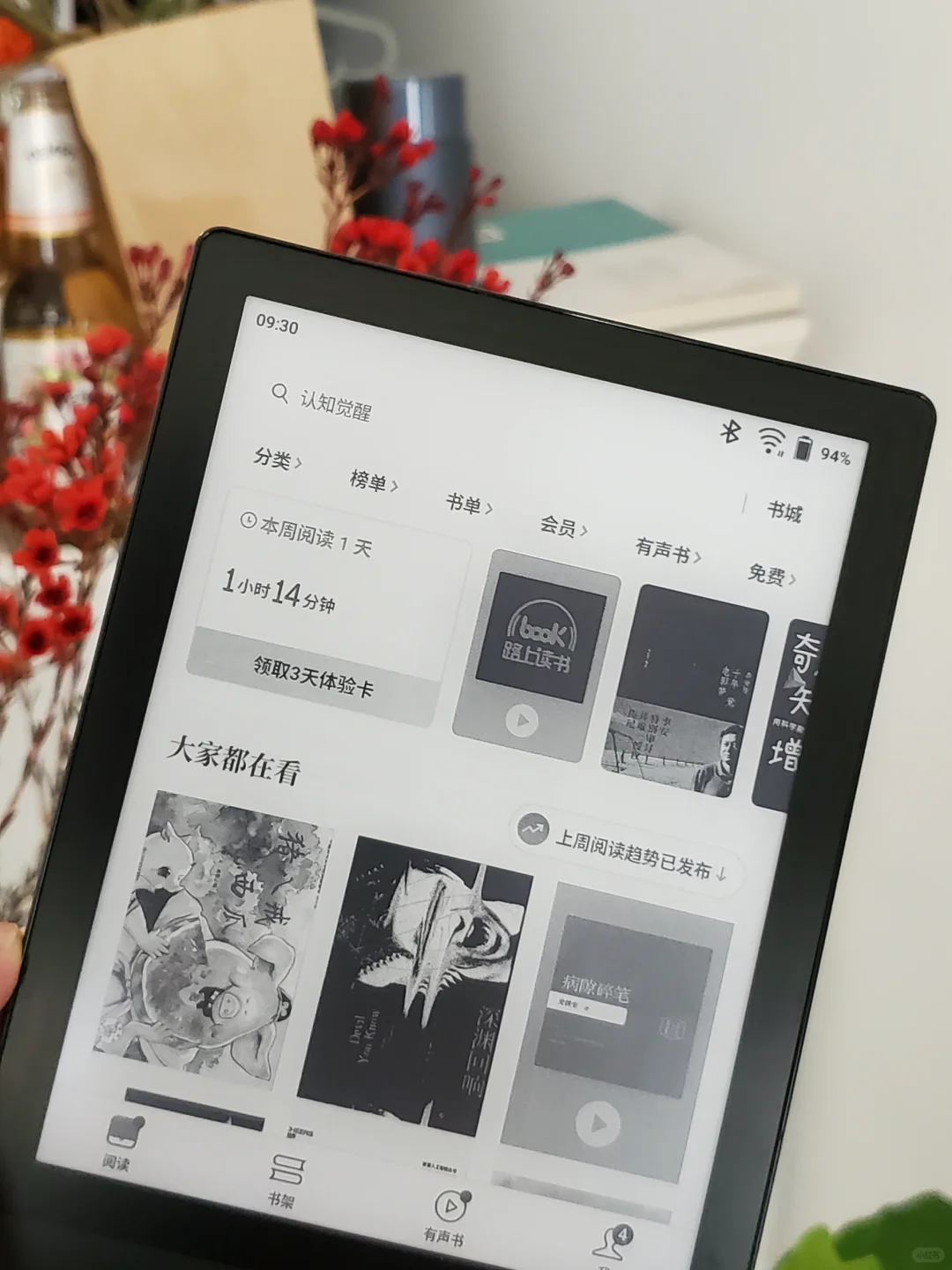 电纸书真是又爱又恨的存在