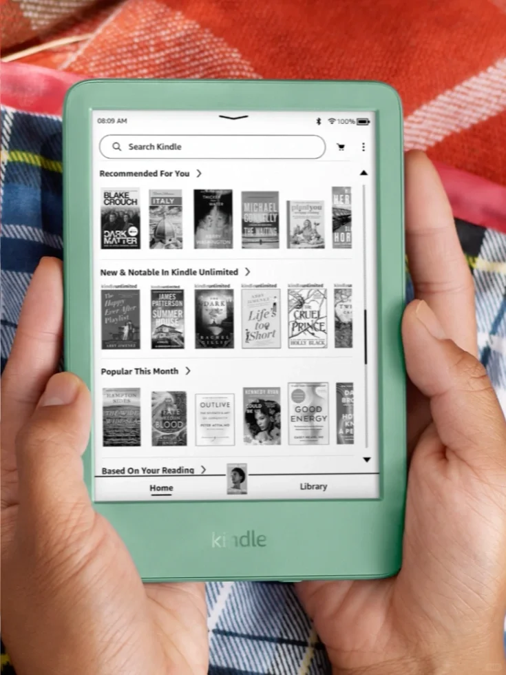 📚 亚马逊发布首款彩色版 kindle