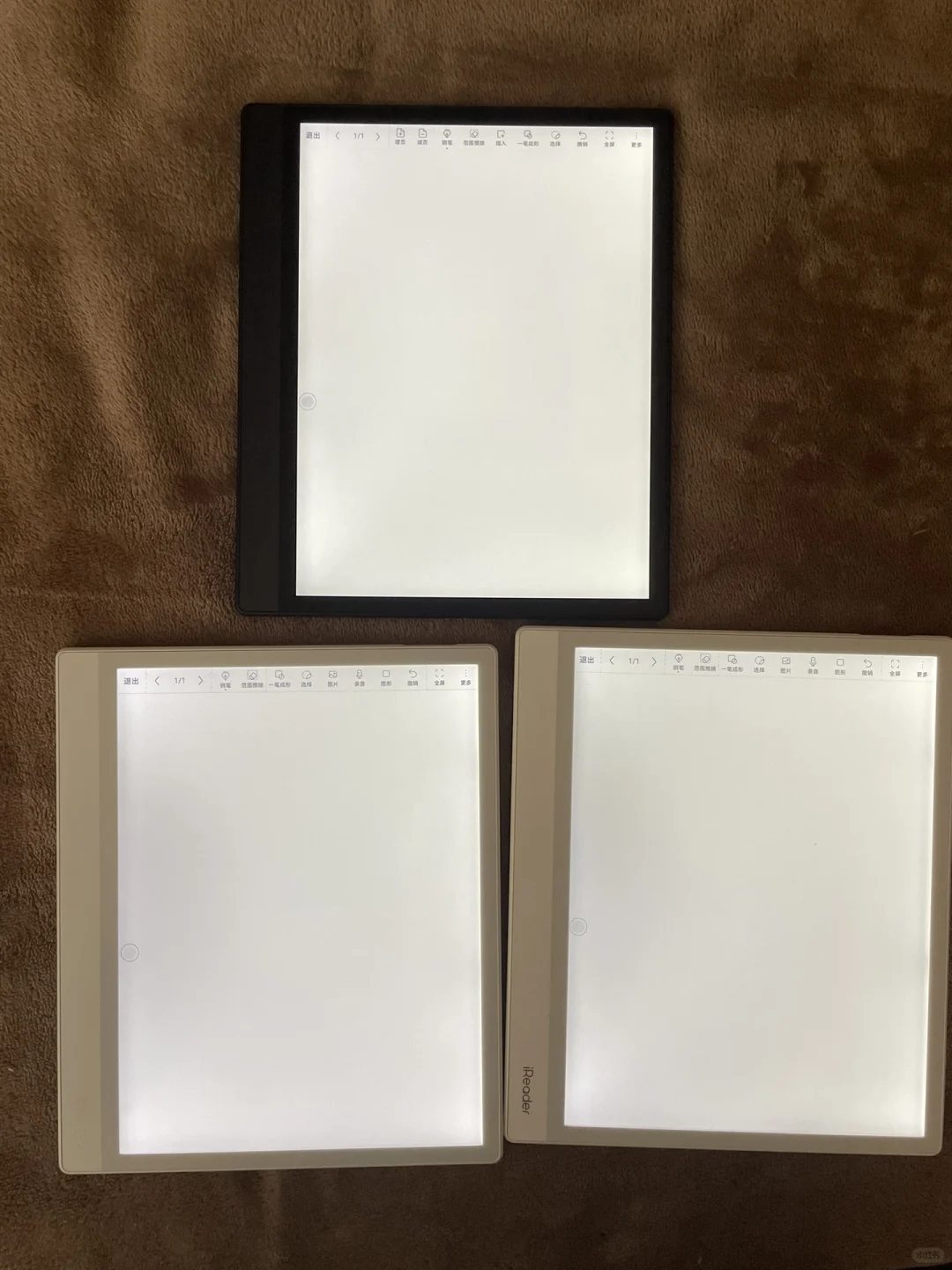 【测评】掌阅ireader smart air背光对比
