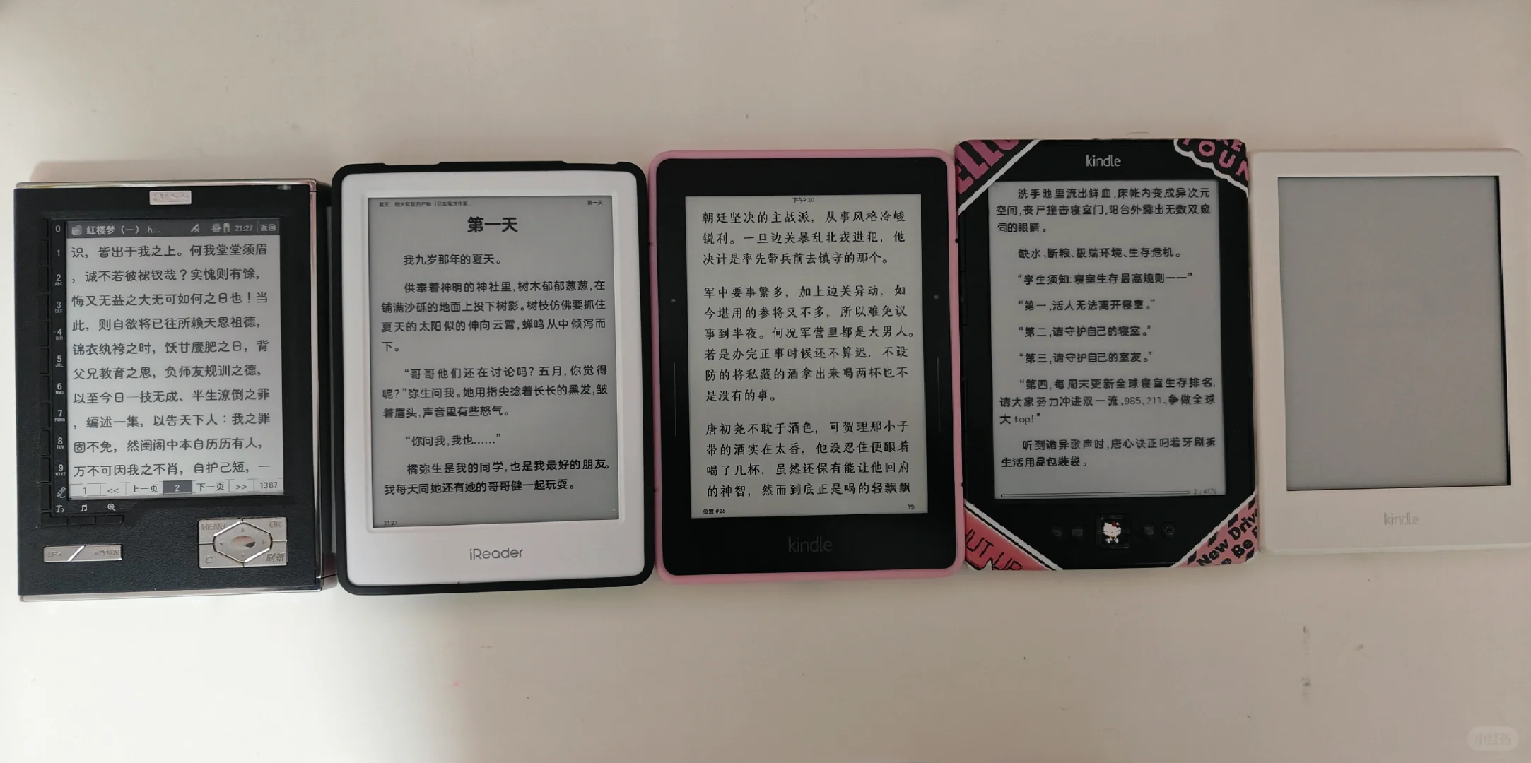 盘一盘入坑两个多月以来入手的墨水屏