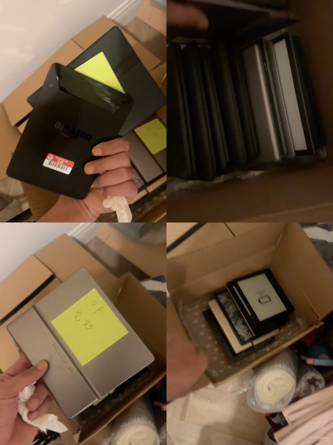 安利kindle卖家！好多箱kindle！！