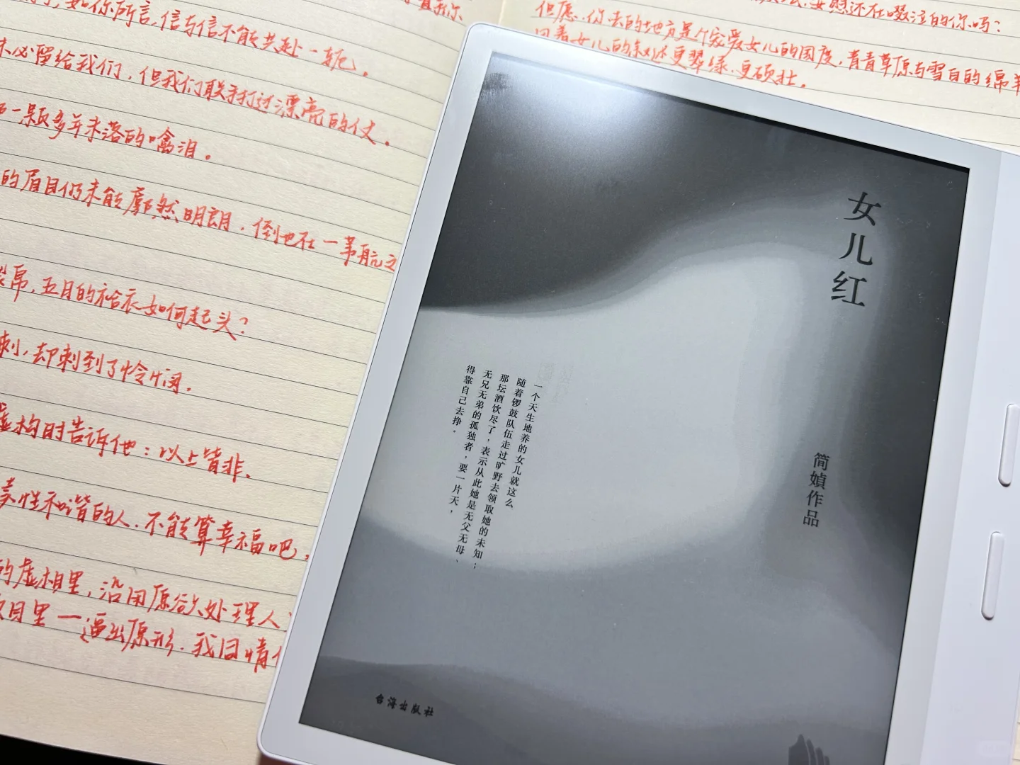 电纸书也要粉嫩嫩^>⸝⸝⸝⸝<^੭ﾞ