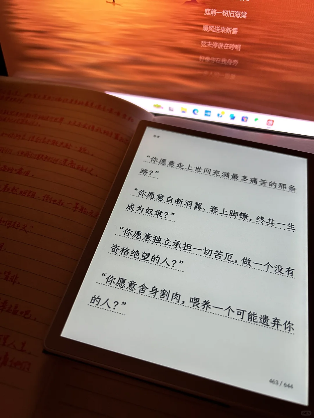 电纸书也要粉嫩嫩^>⸝⸝⸝⸝<^੭ﾞ