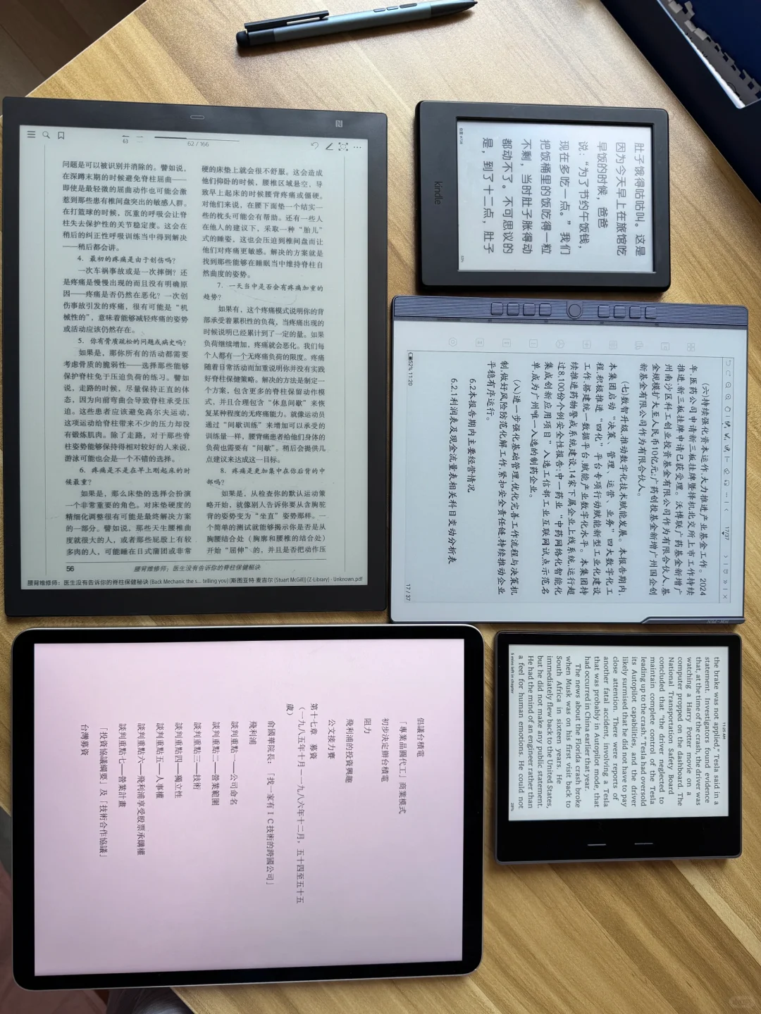 寻寻觅觅，目前最爱电纸书