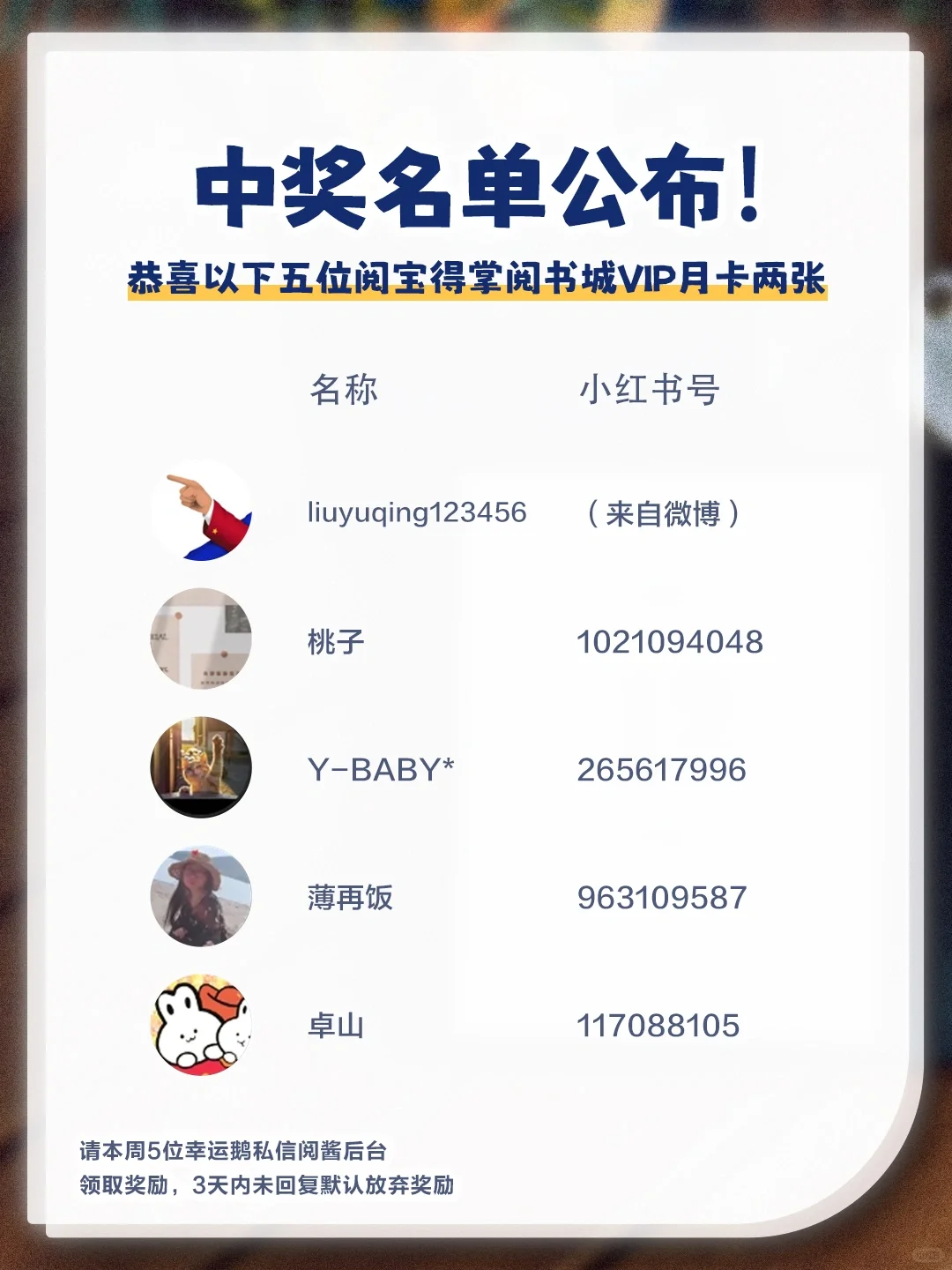 晒单开奖第四期🏆领取你的专属crush🎁