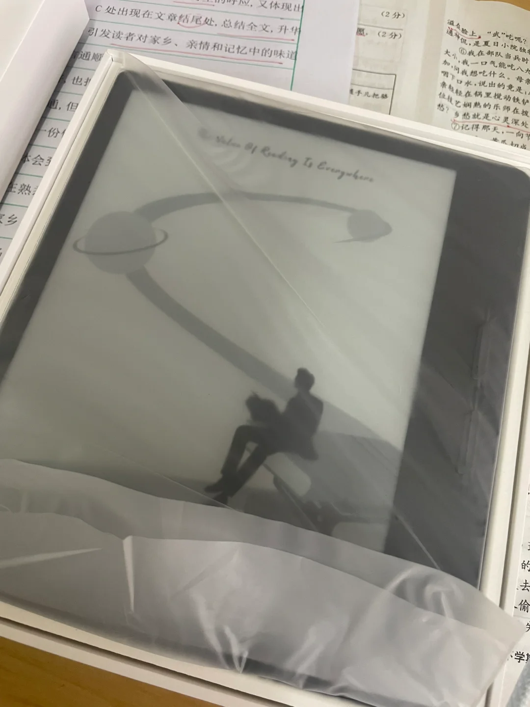掌阅o4到手啦