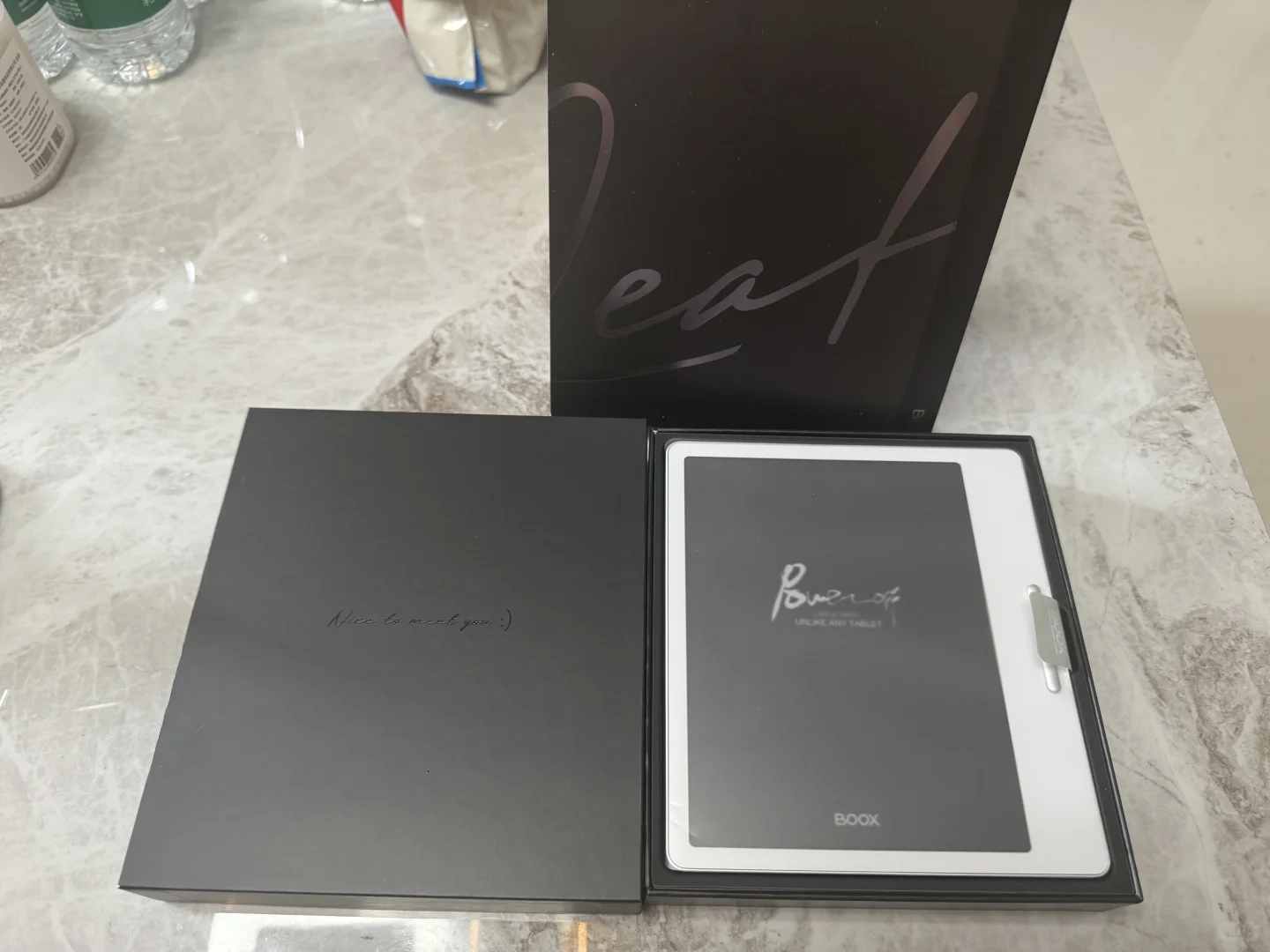 文石leaf5 白色开箱
