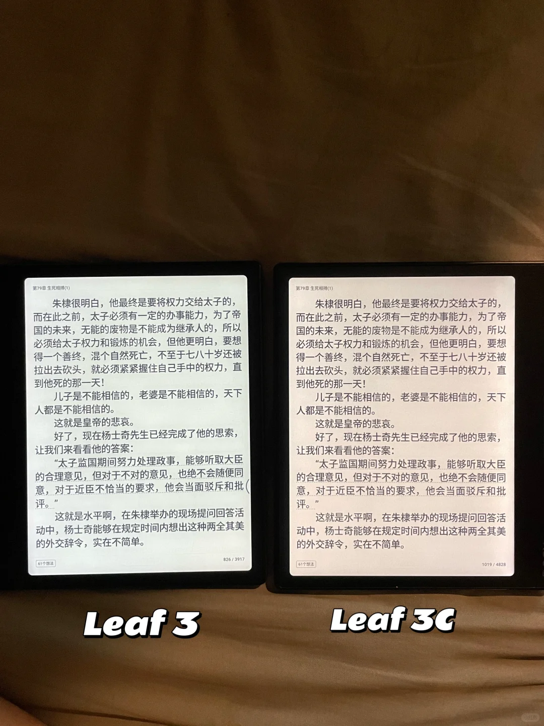 文石VS掌阅｜美丽小废物😍彩色墨水屏测评