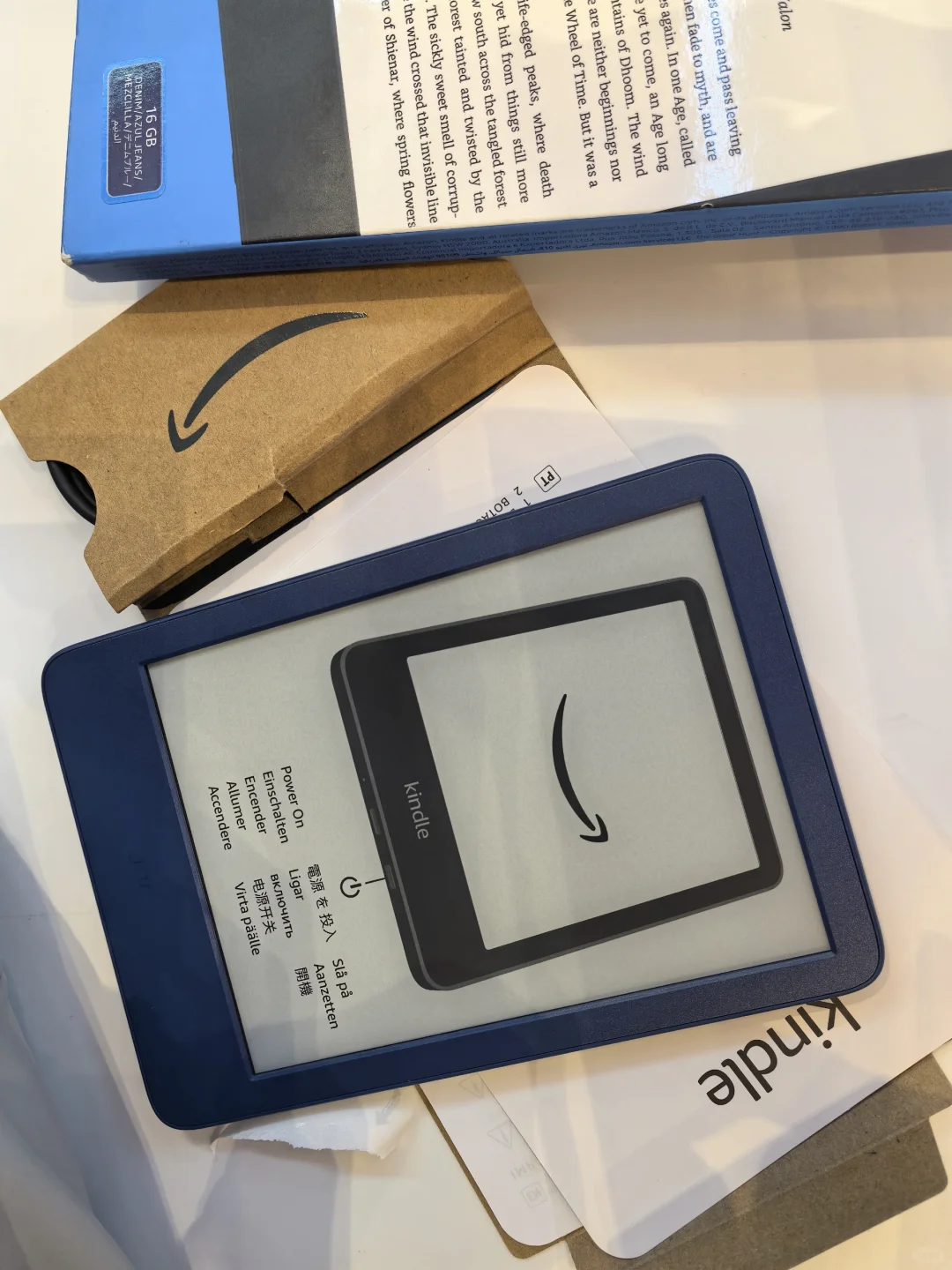 kindle 2022 蓝色