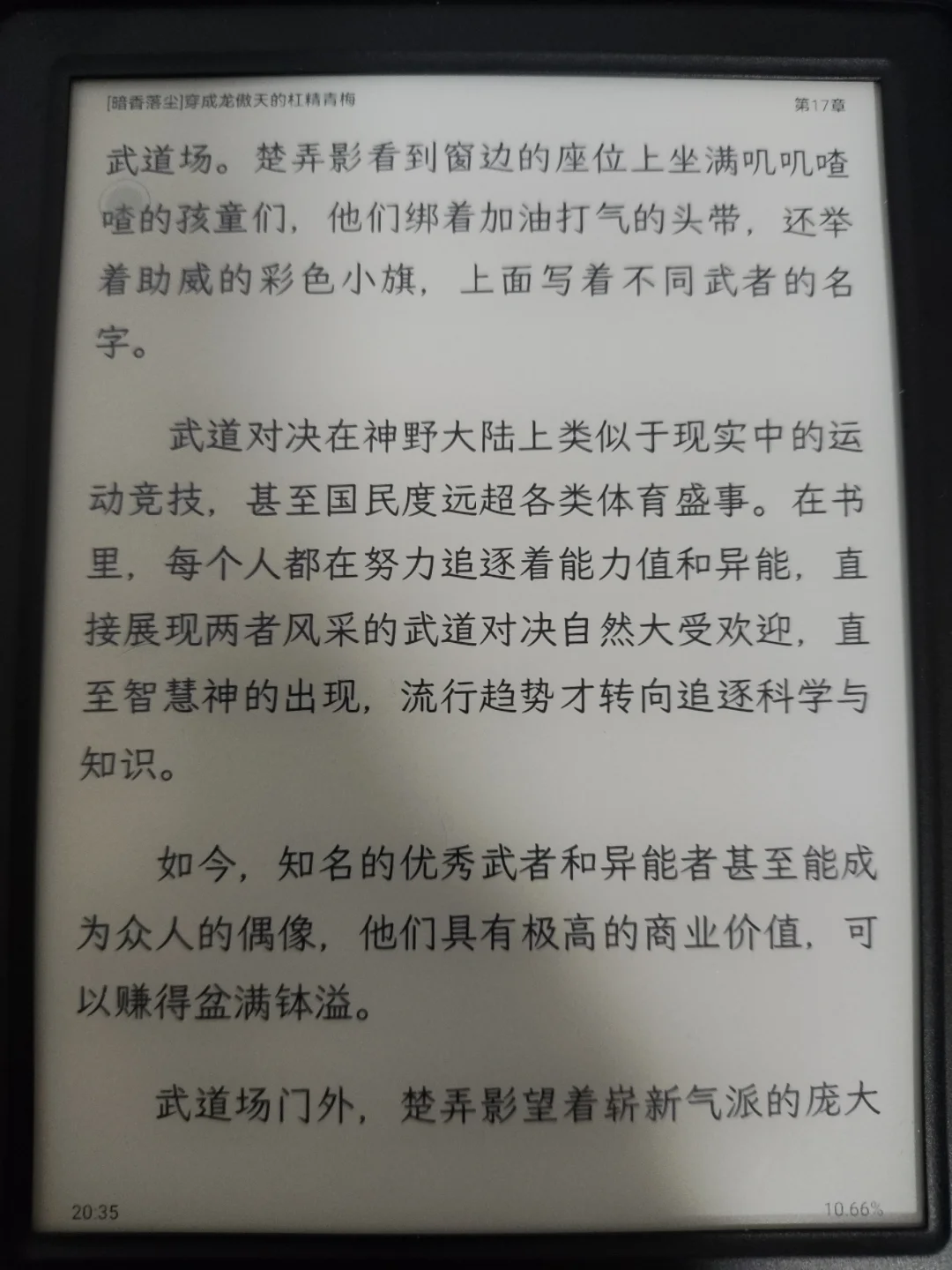 我买的电纸书