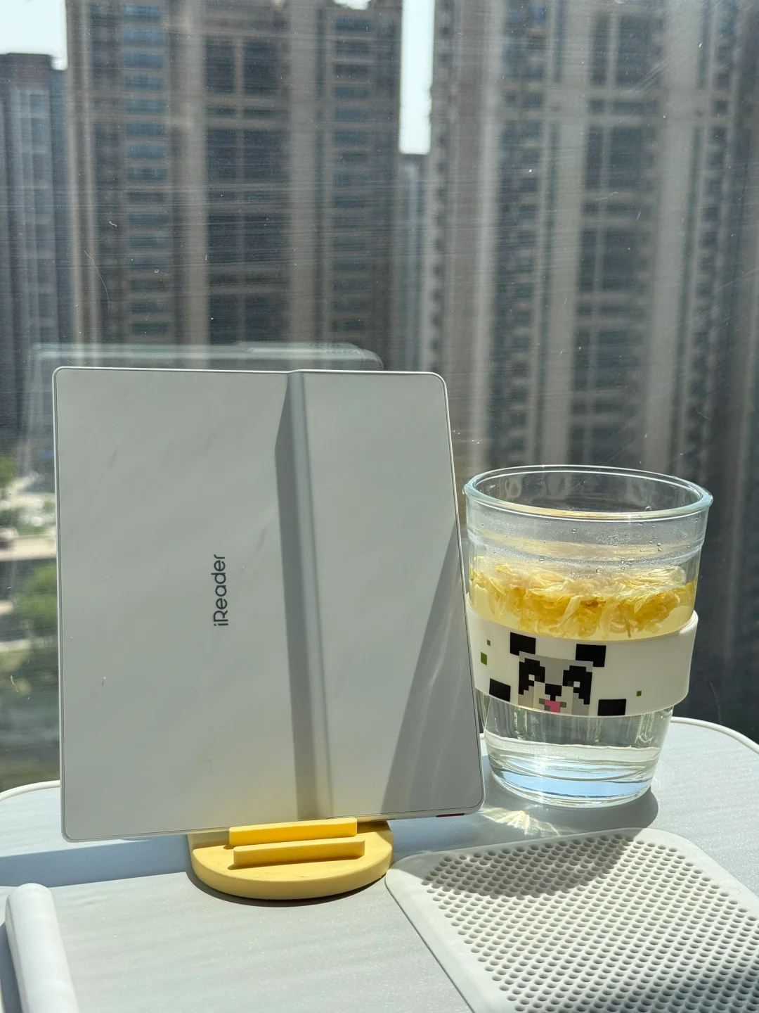 ☀️ 阳光下，我的纯白阅读伴侣