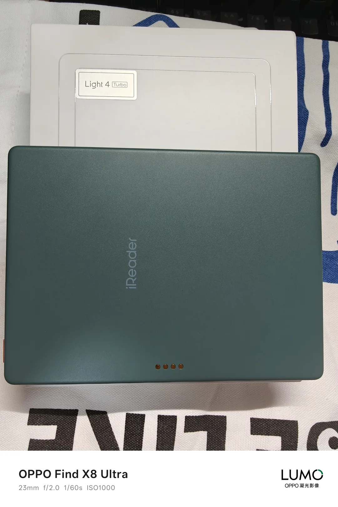 感谢女朋友送的小绿 iReader Light 4Turbo