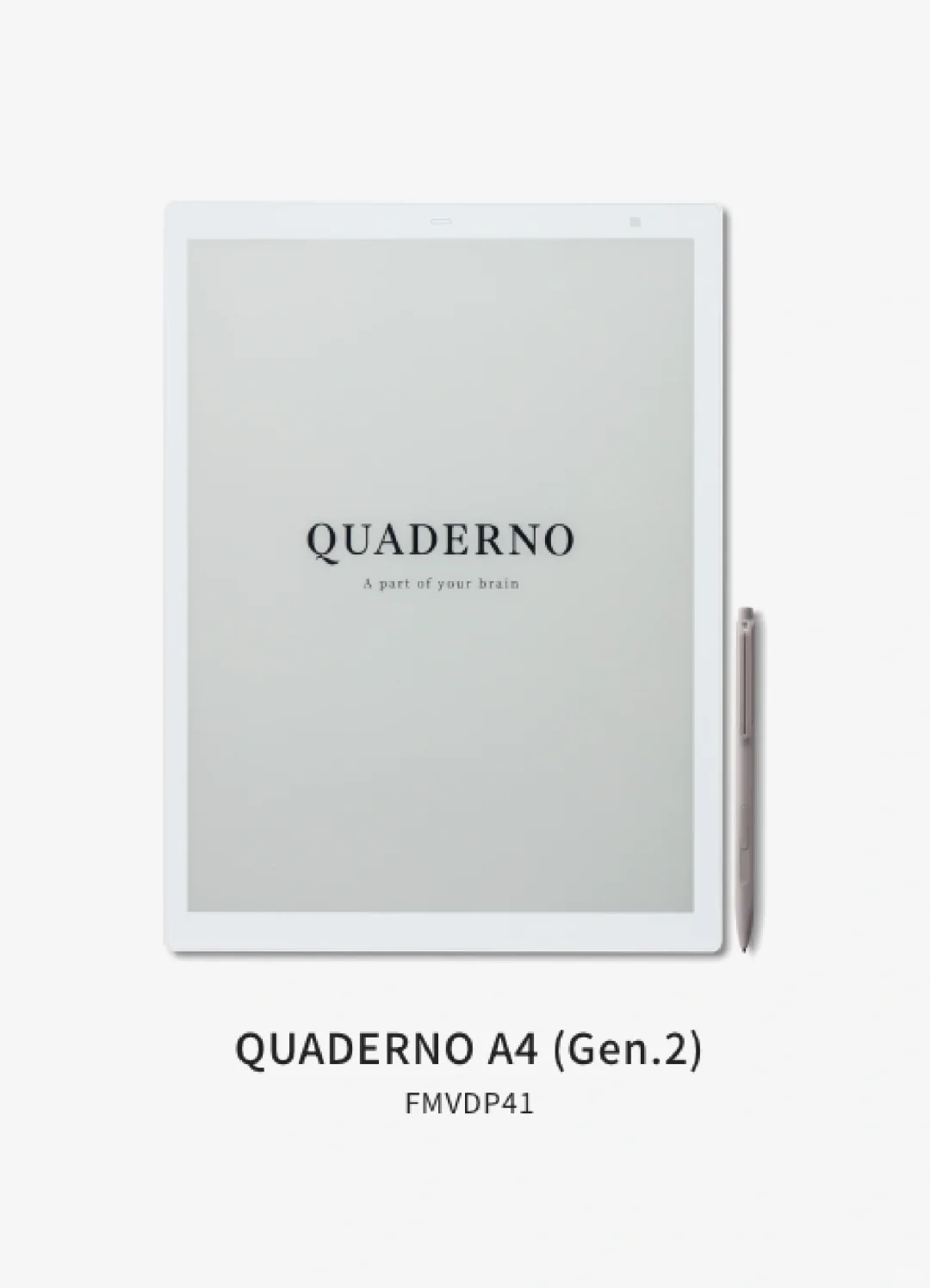 D1|富士通电子纸 QUADERNO A4 (Gen.2)