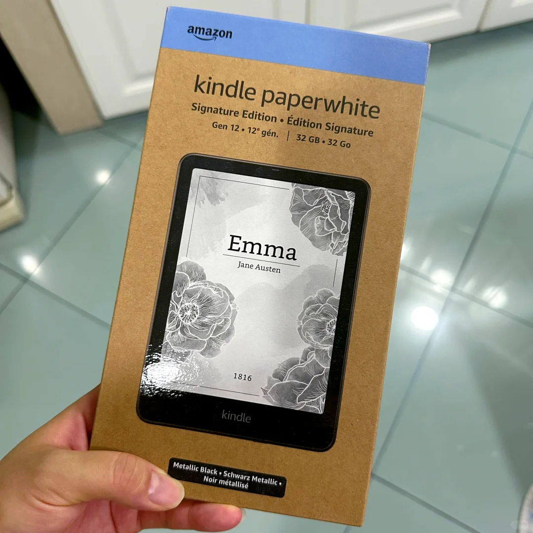 🇲🇾入手了第一个墨水屏阅读器 — Kindle 🥰