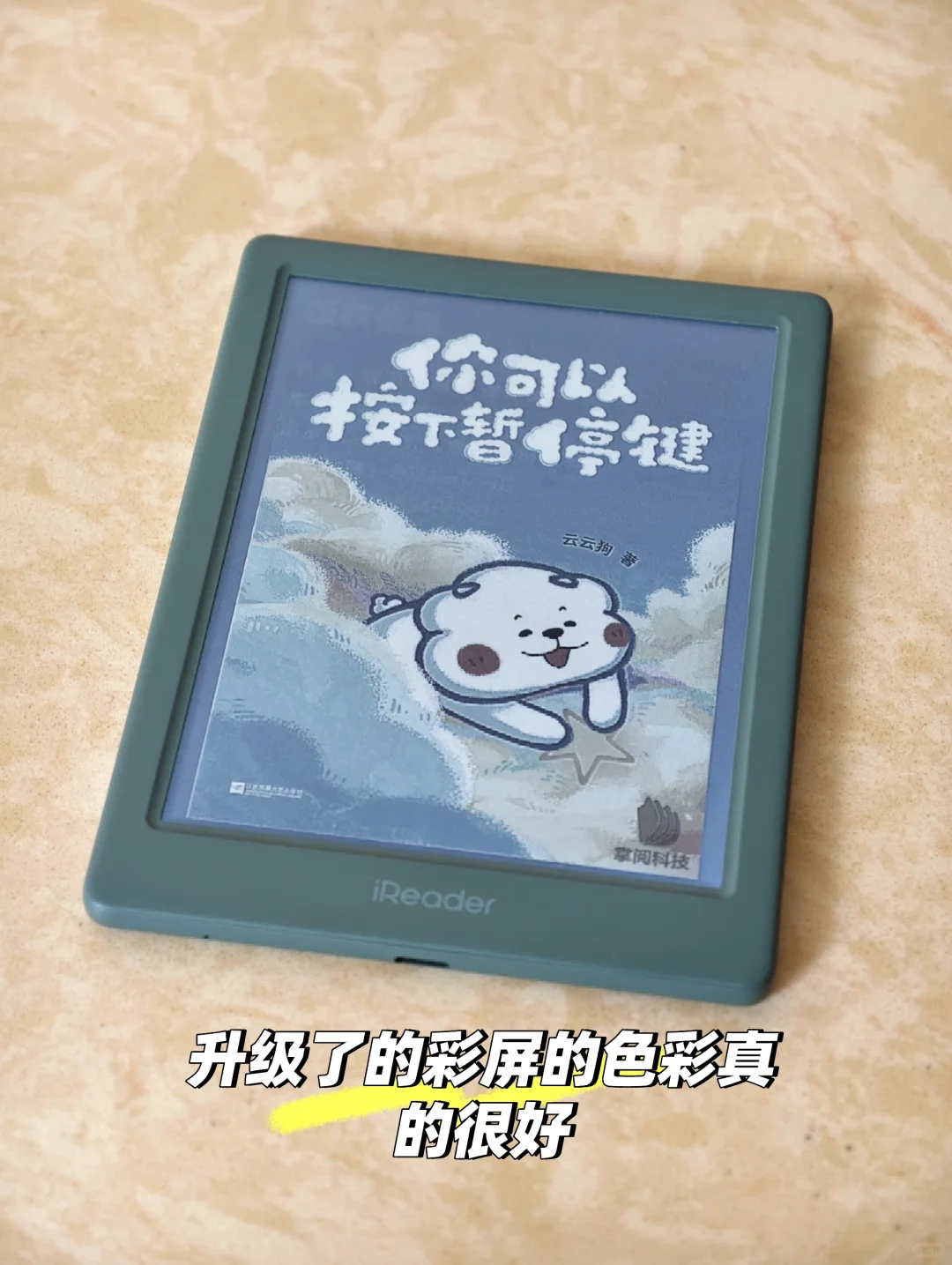主角来自掌阅彩屏