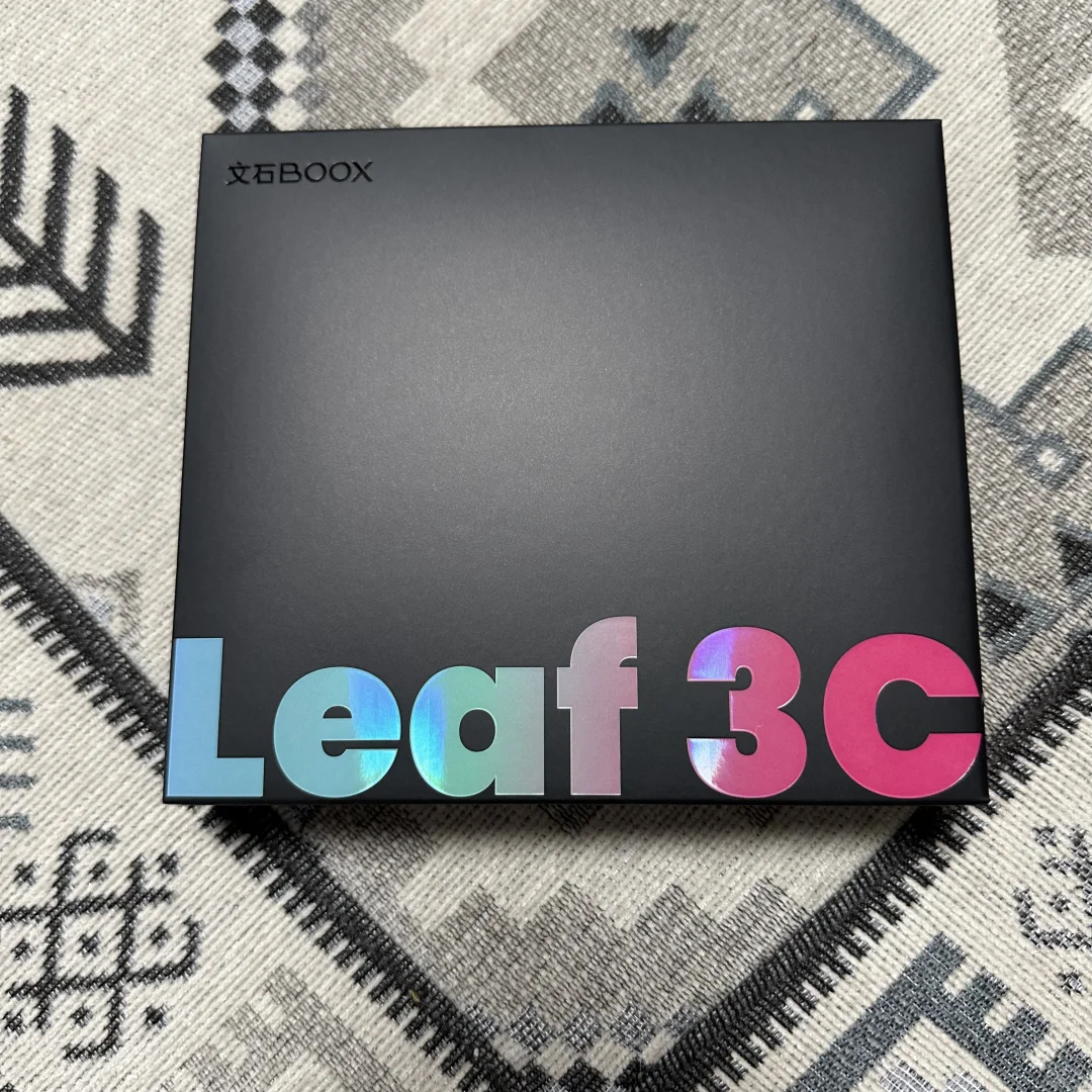 文石leaf 3C 把玩几天，彩屏比想象的好一些