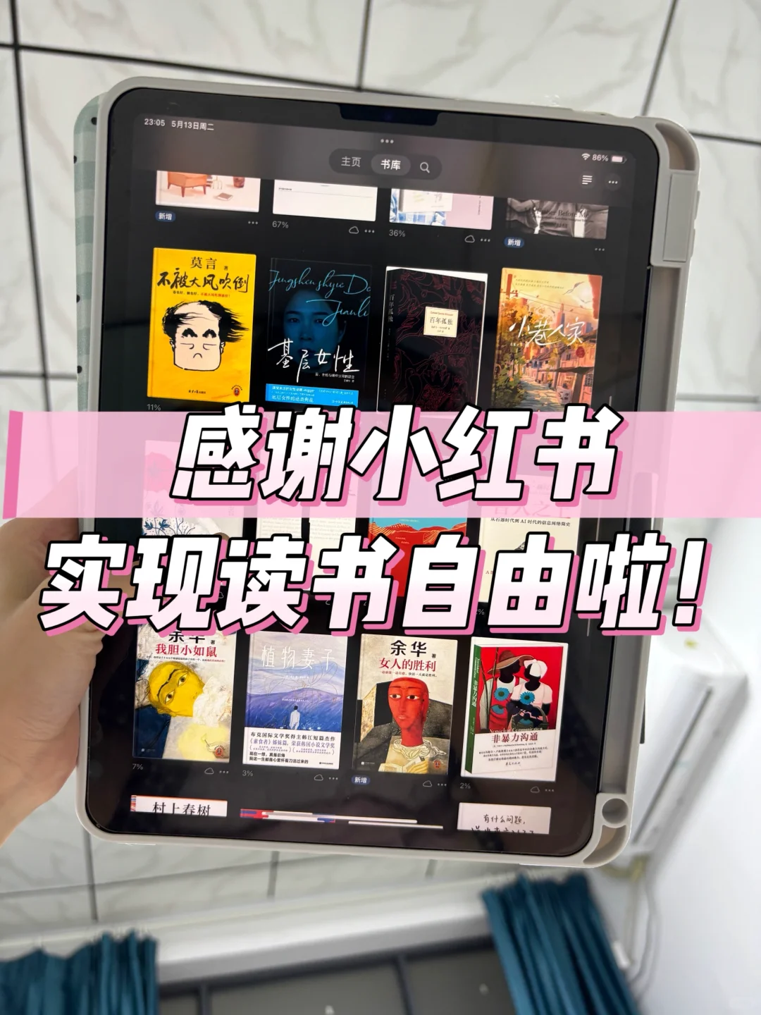 感谢小红书姐妹🔥iPad实现电子书自由啊啊啊