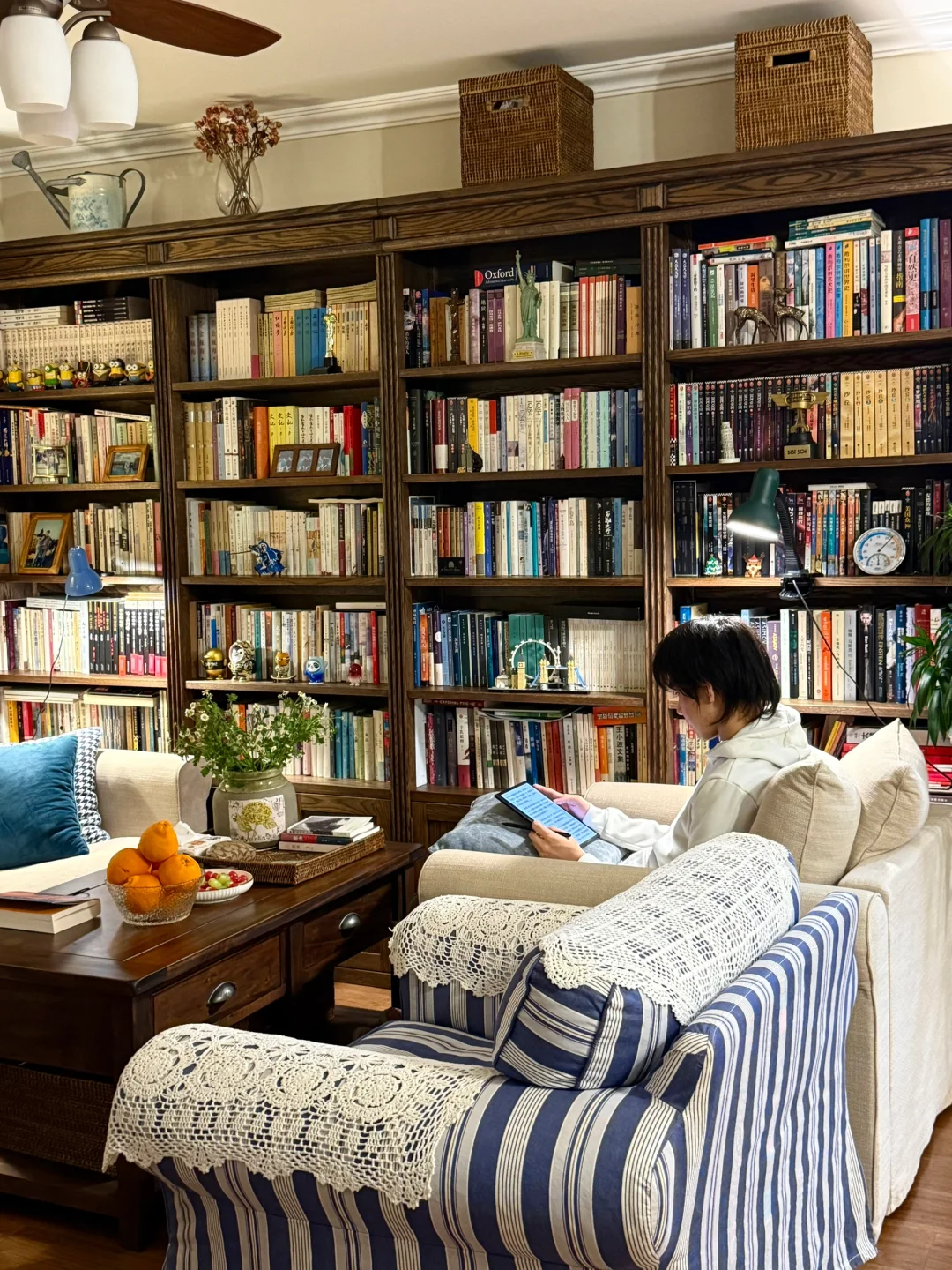 书香气+松弛感的家最养人了📚🏡
