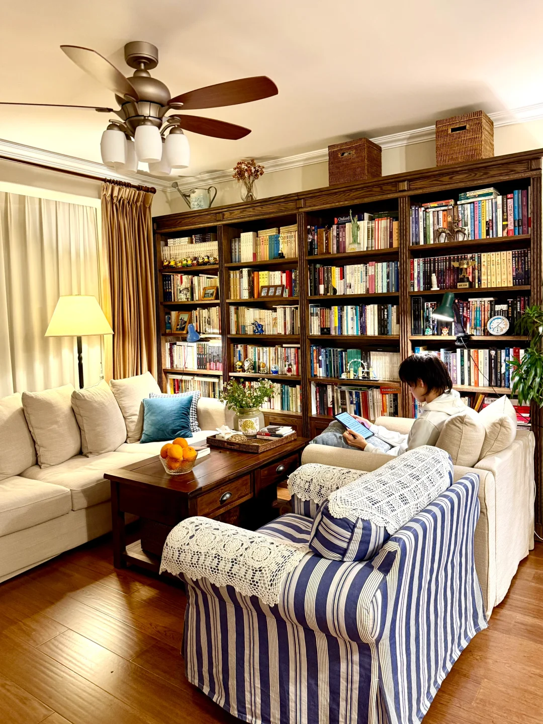 书香气+松弛感的家最养人了📚🏡