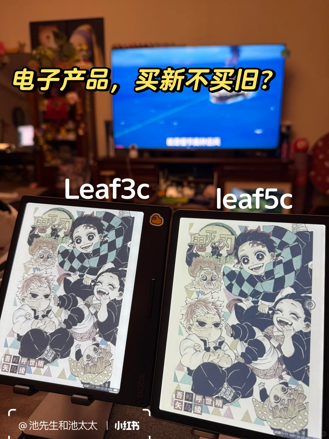小白彩屏阅读器体验｜leaf3c🆚leaf5c
