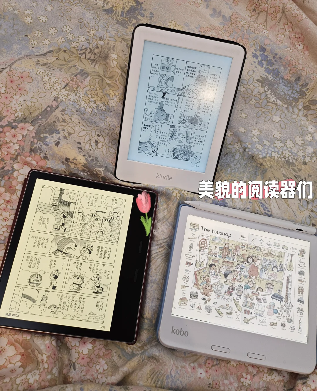 美貌的阅读器们