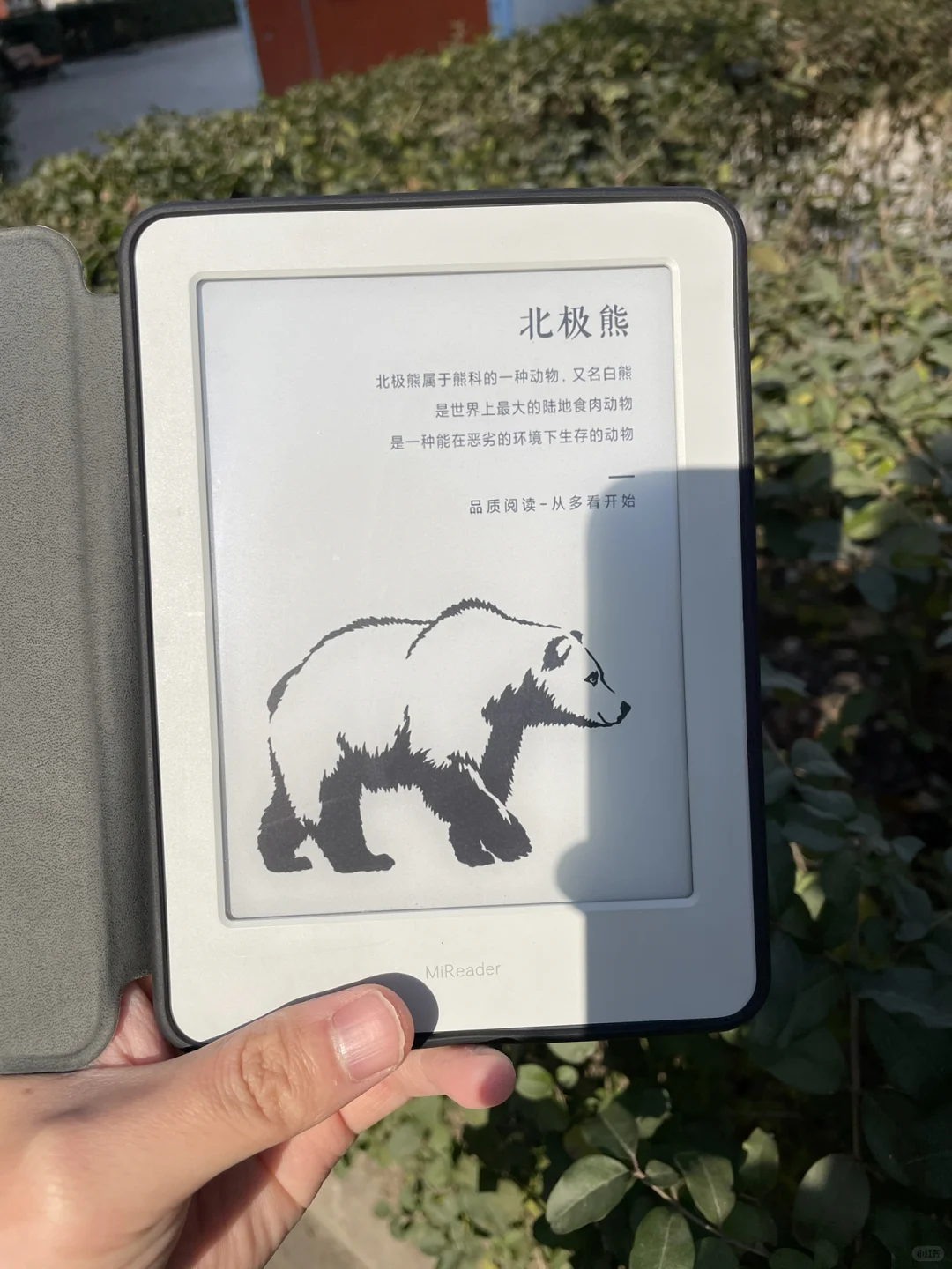 400买了个小米电纸书！白色太好看了！