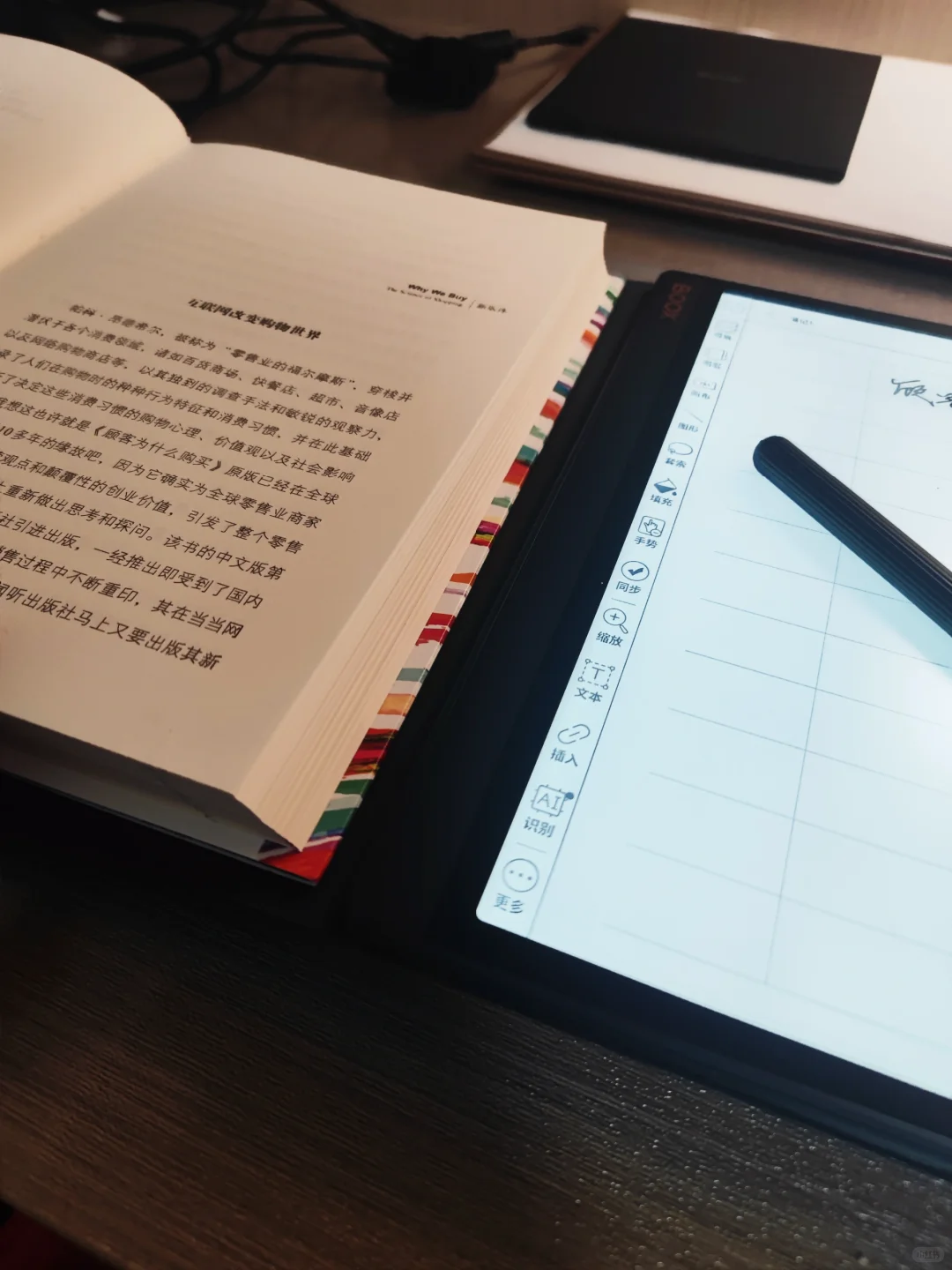 一本书，一部电子书阅读器，一晚