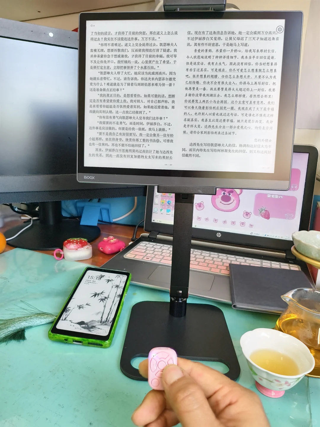 这电纸书的配件是真香