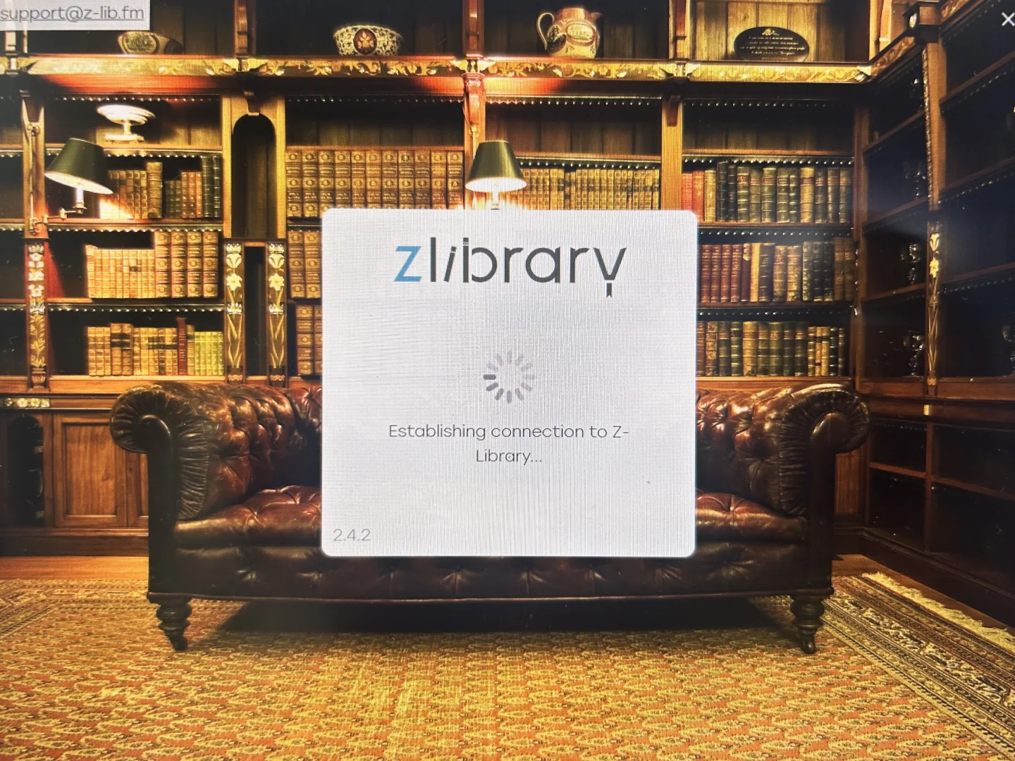 安装zlibrary为什么一直这样