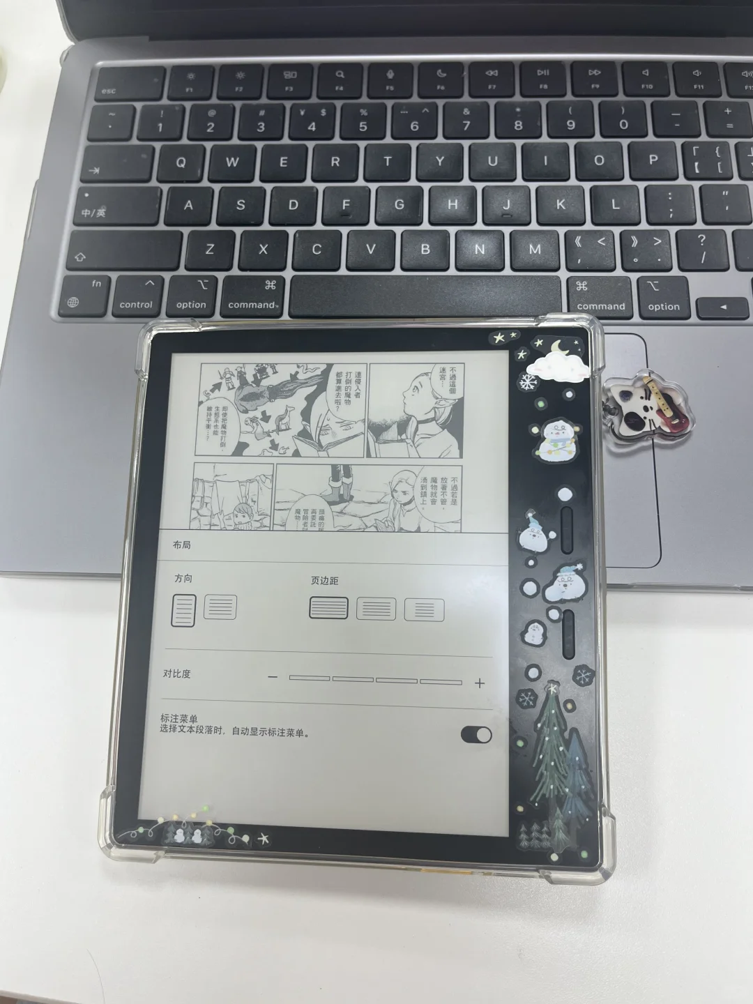 以为是墨淡了没想到错怪Kindle了