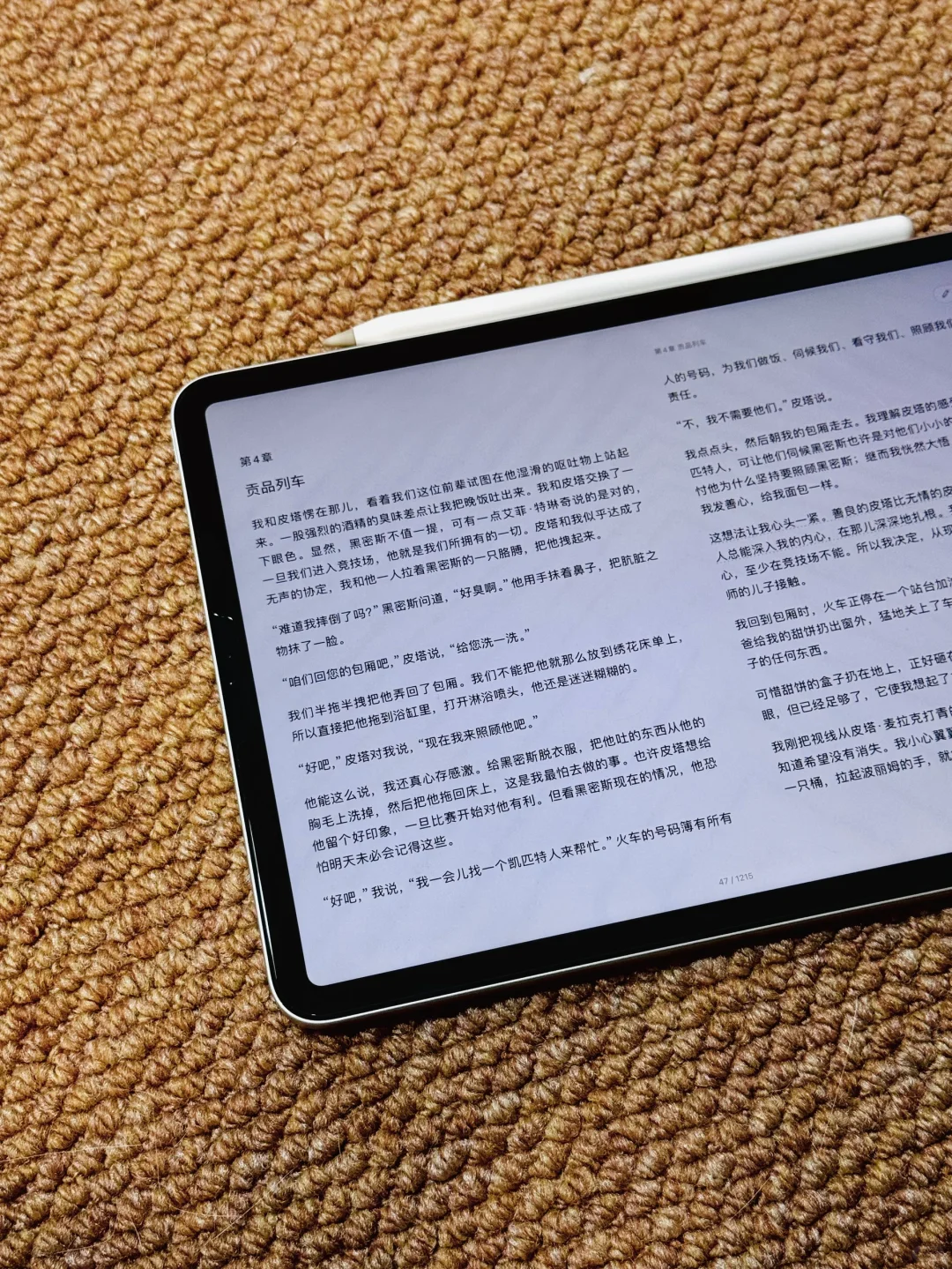 看书用iPad还是阅读器