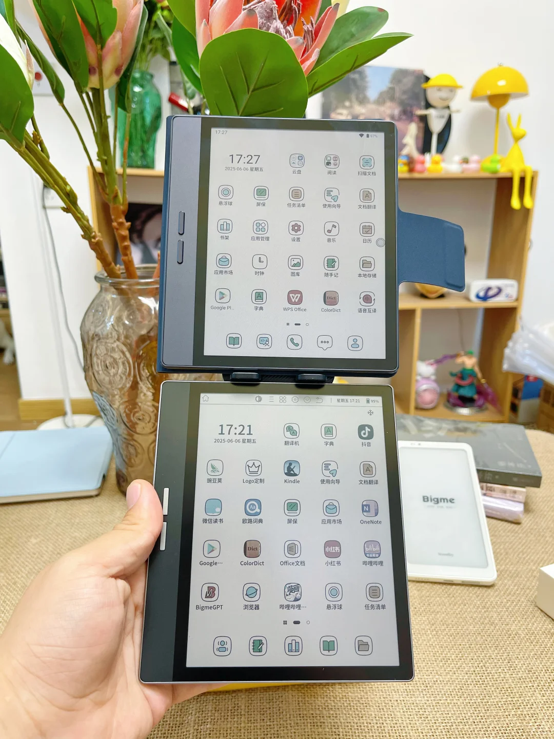 Bigme新品B7可以打电话的彩墨Ai办公本