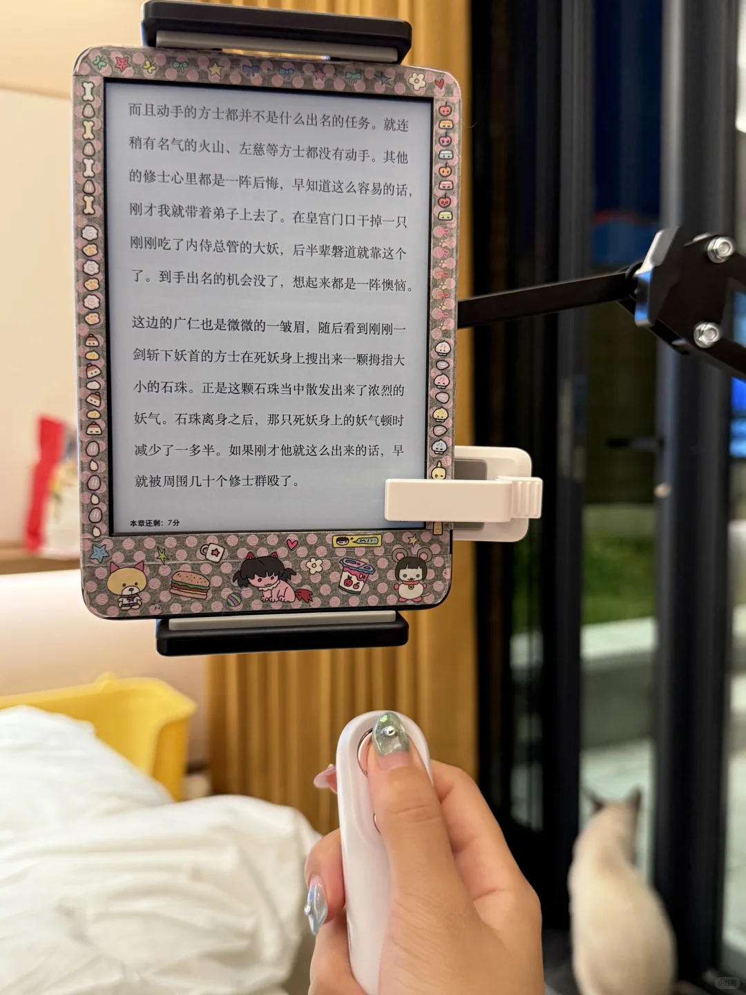 kindle翻页器是伟大的发明😋