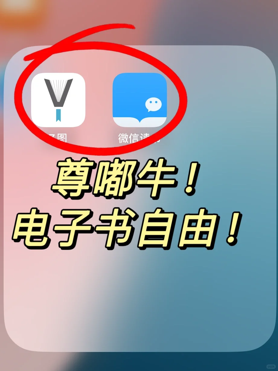 尊嘟牛🐮，电子书自由真的被我实现啦！！！