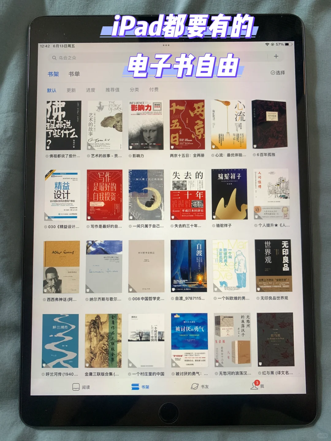 iPad都要有的电子书自由