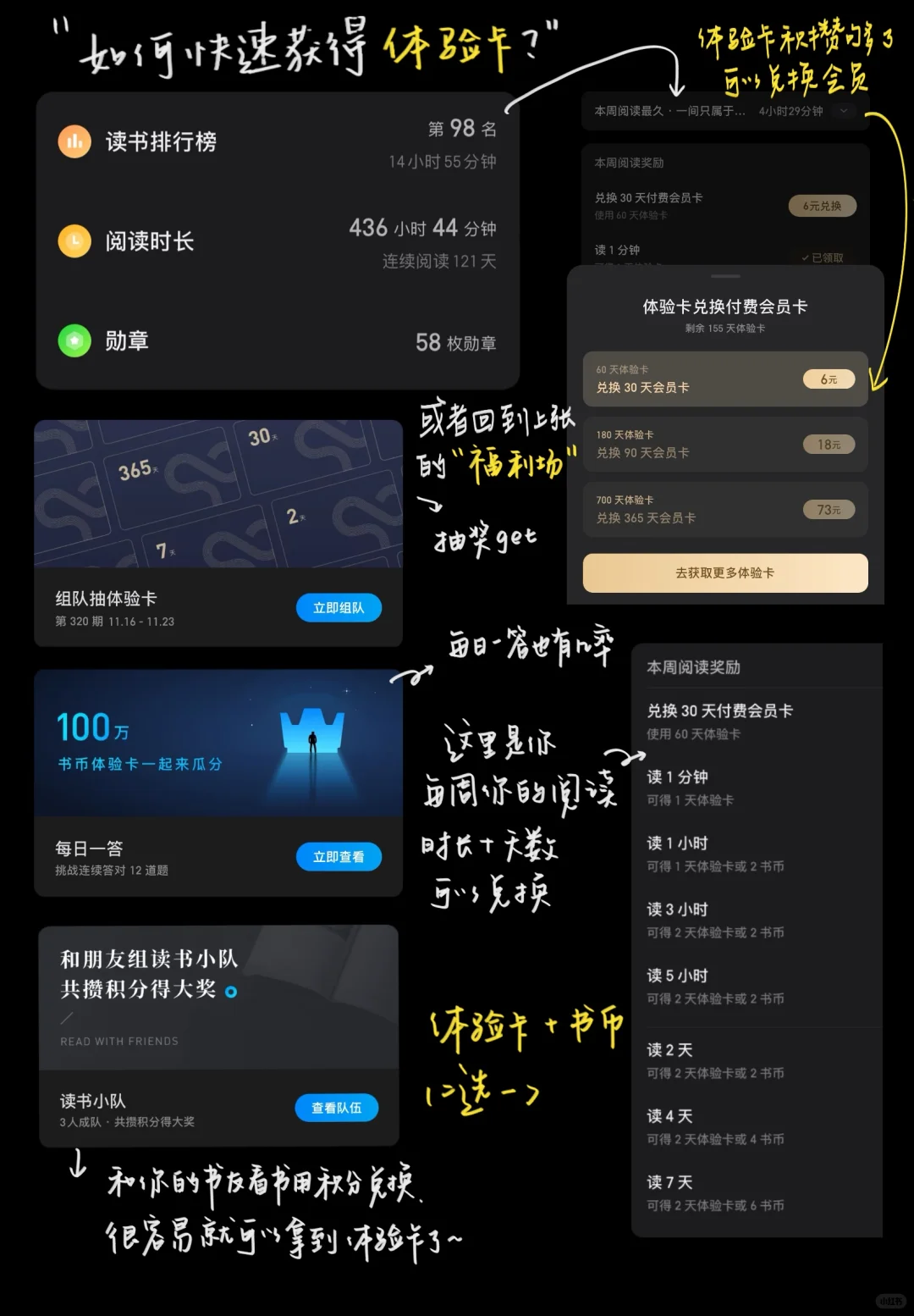 ✍️手写教程｜一篇文章教会你玩转微信读书📖！